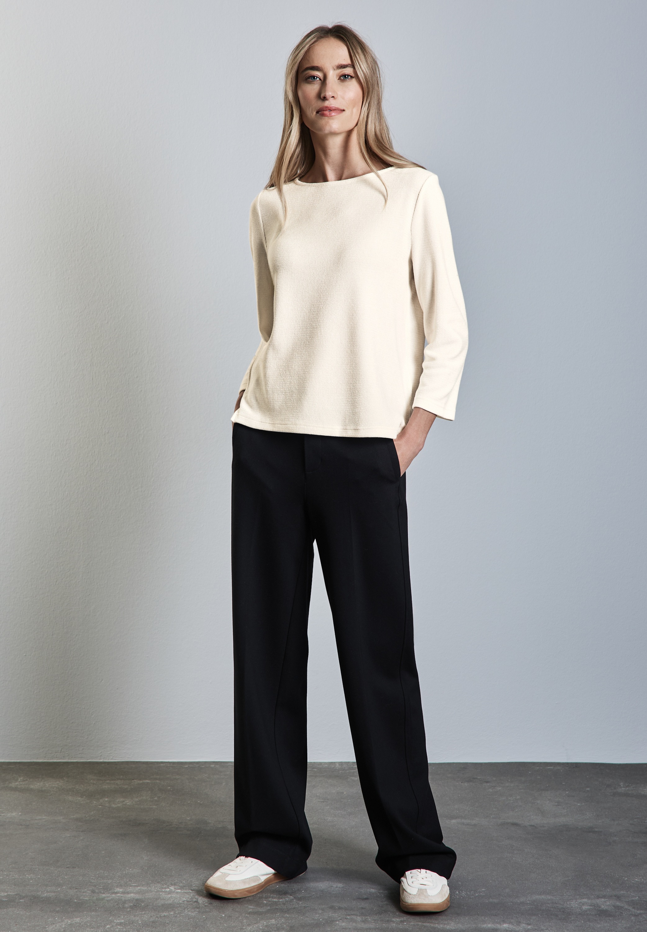 STREET ONE 3/4-Arm-Shirt, mit 3/4 Ärmeln