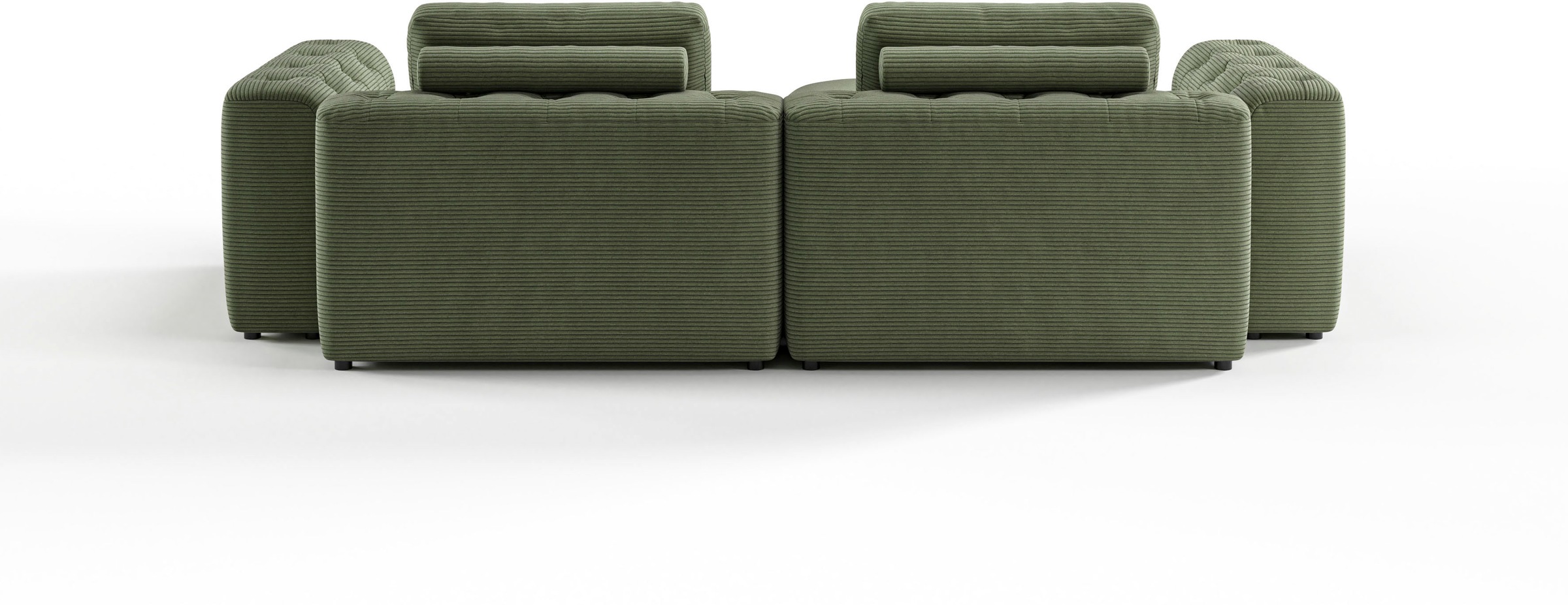 RAUM.ID Ecksofa »Cushid L-Form«, Modulset, bestehend aus 3 Teilen