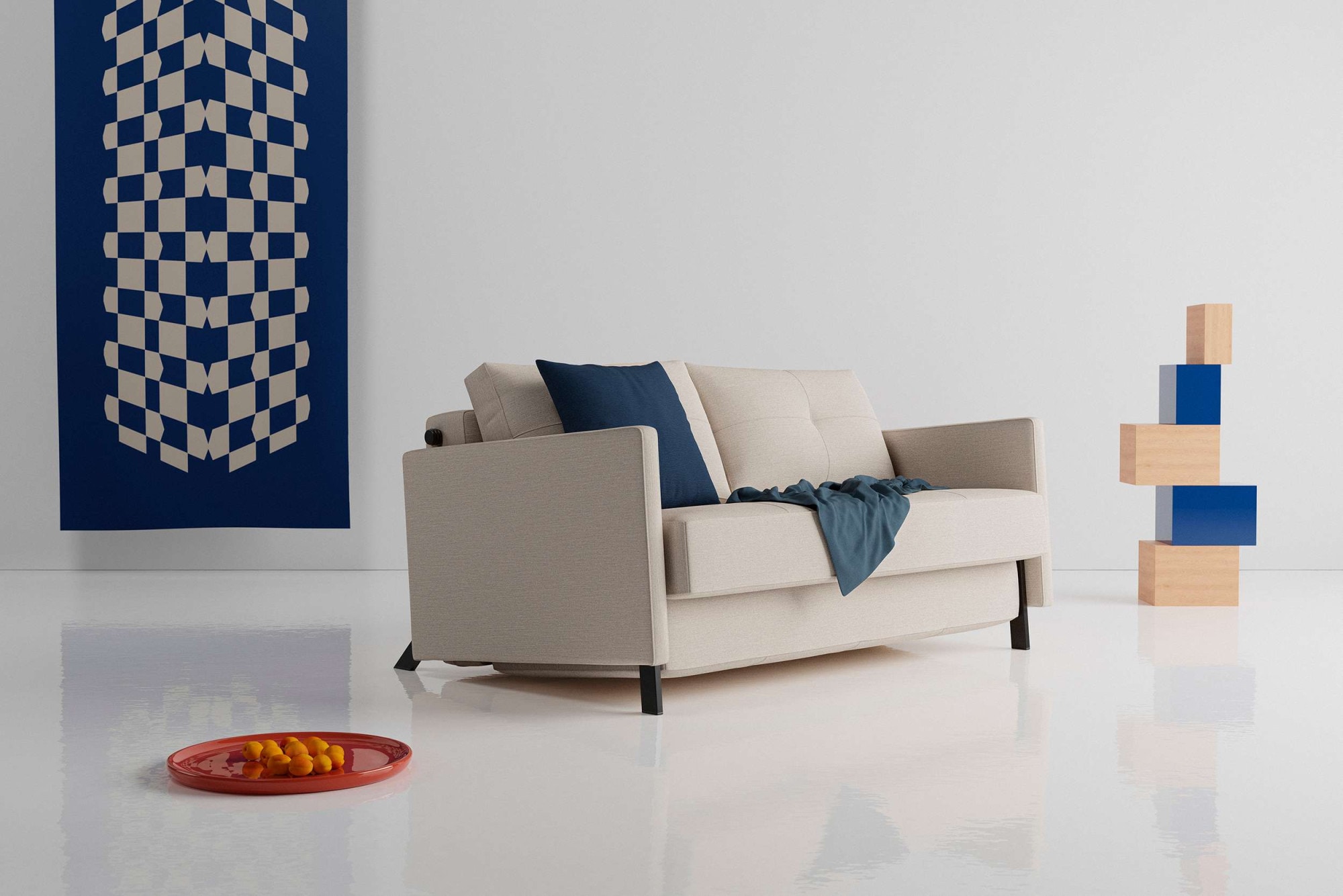 INNOVATION LIVING ™ Schlafsofa "Cubed Klappsofa, hochwertige Schlaffunktion günstig online kaufen