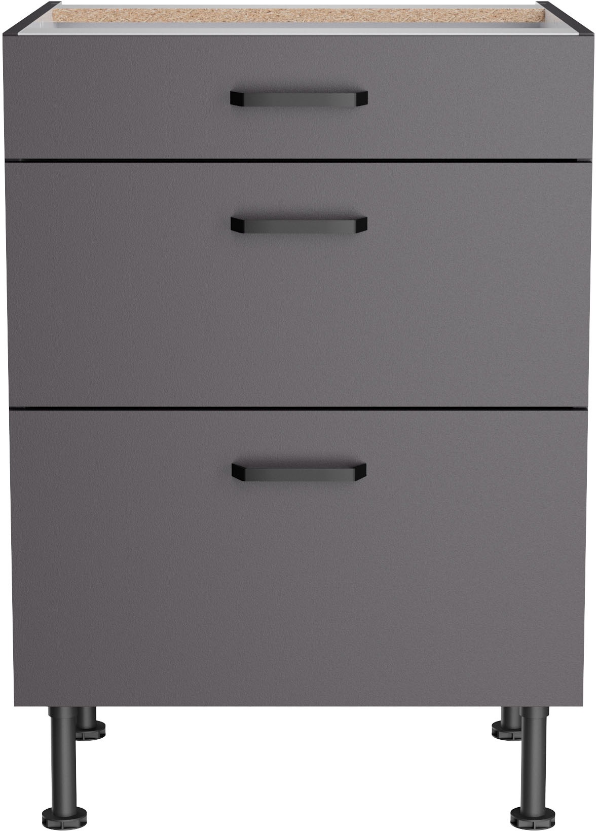 KOCHSTATION Unterschrank "KS-Paula" 60 cm breit, 87 cm hoch, mit 1 Schubkas günstig online kaufen