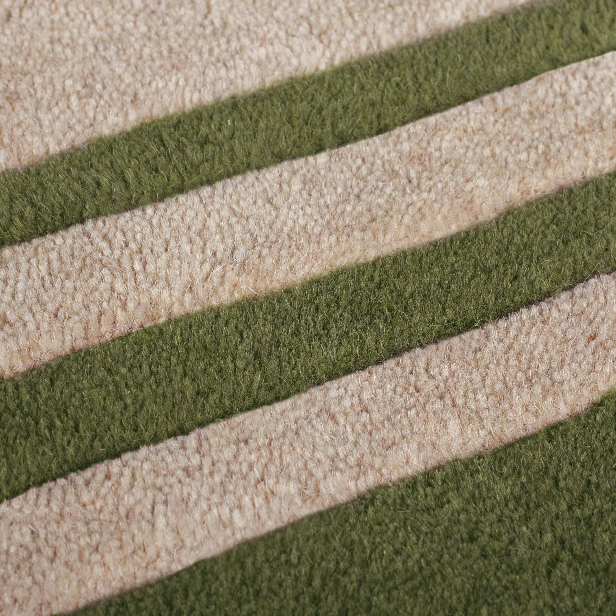 FLAIR RUGS Wollteppich »Lois«, rechteckig, 7 mm Höhe, Lois Wollteppich mit Jakobsmuschelbordüre