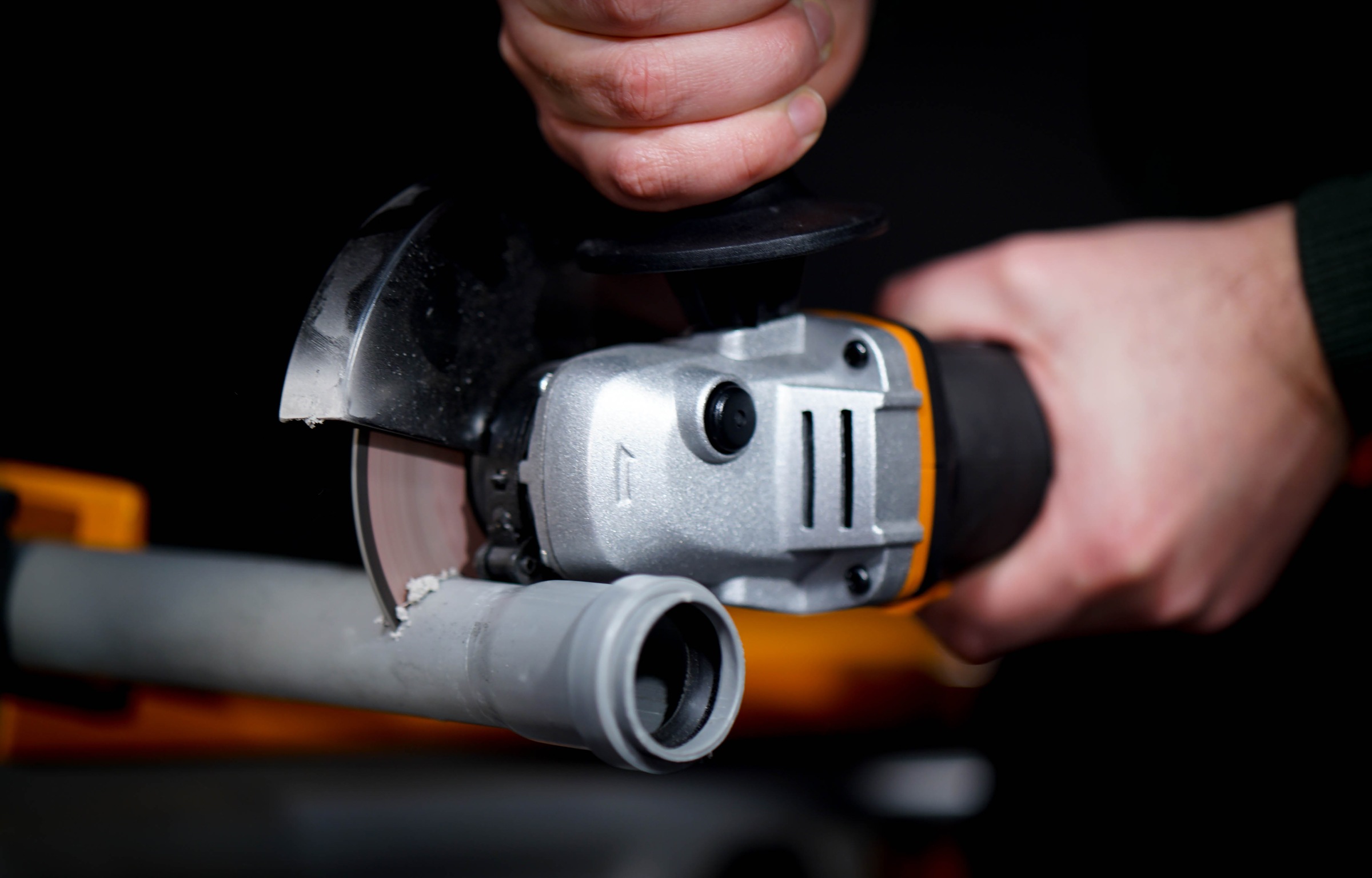 Worx Akku-Winkelschleifer »WX803«, 125 mm Scheiben, 2-Position Handgriff, mit Akku & Ladegerät
