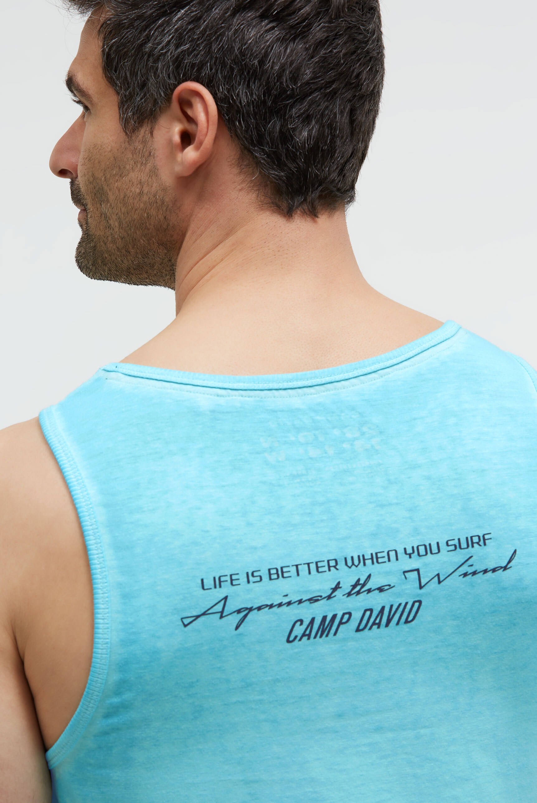 CAMP DAVID Tanktop mit Baumwolle
