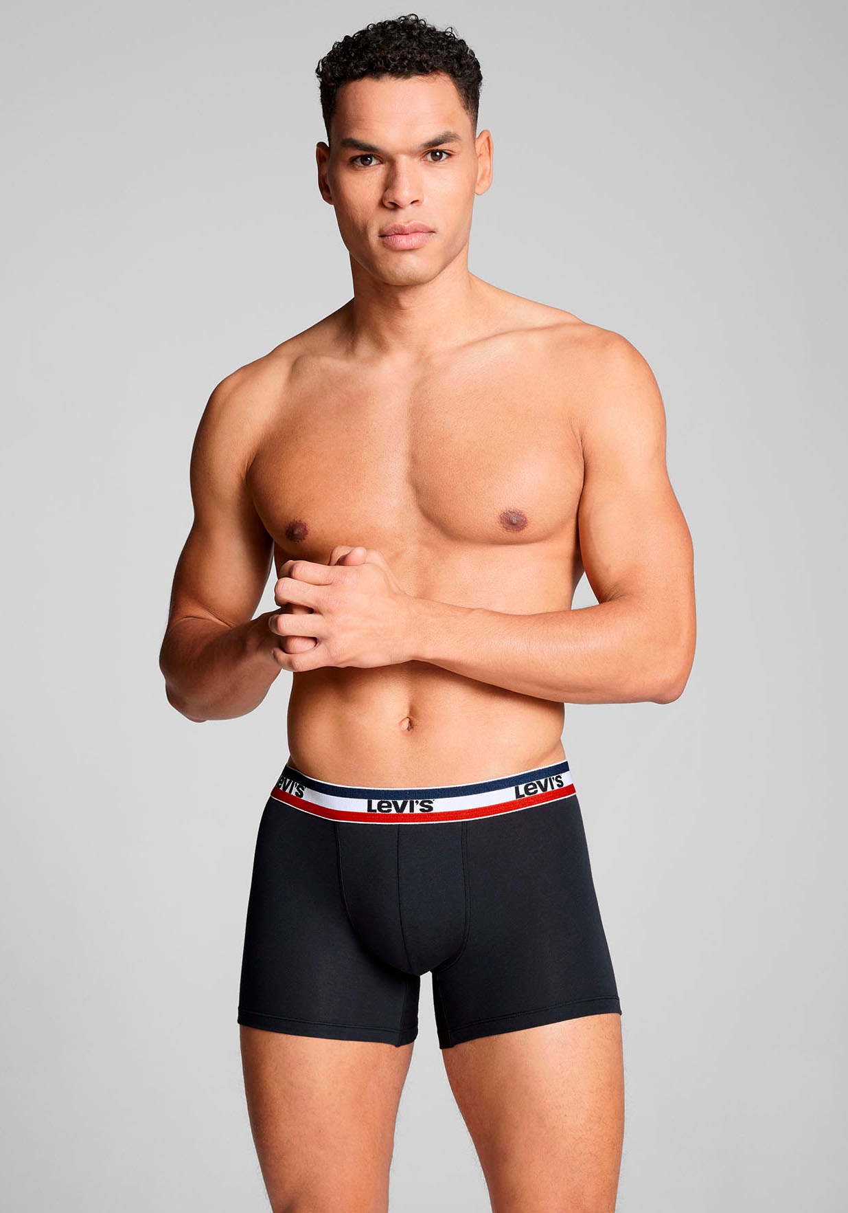 Levi's® Boxer, (3er-Pack), mit Logobund