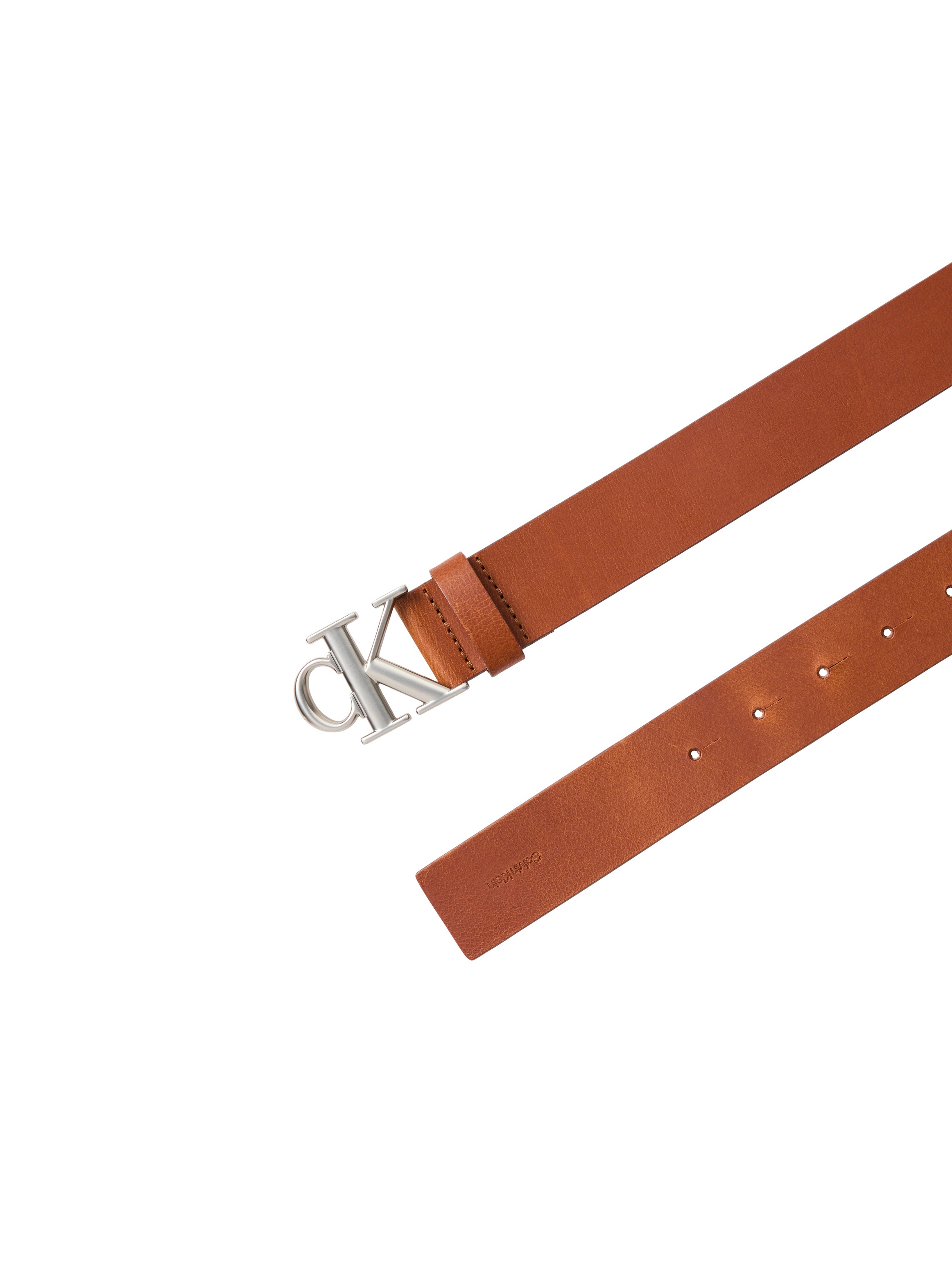 Calvin Klein Ledergürtel "CK BUCKLE SMOOTH 35MM" Größenverstellbar mit Meta günstig online kaufen