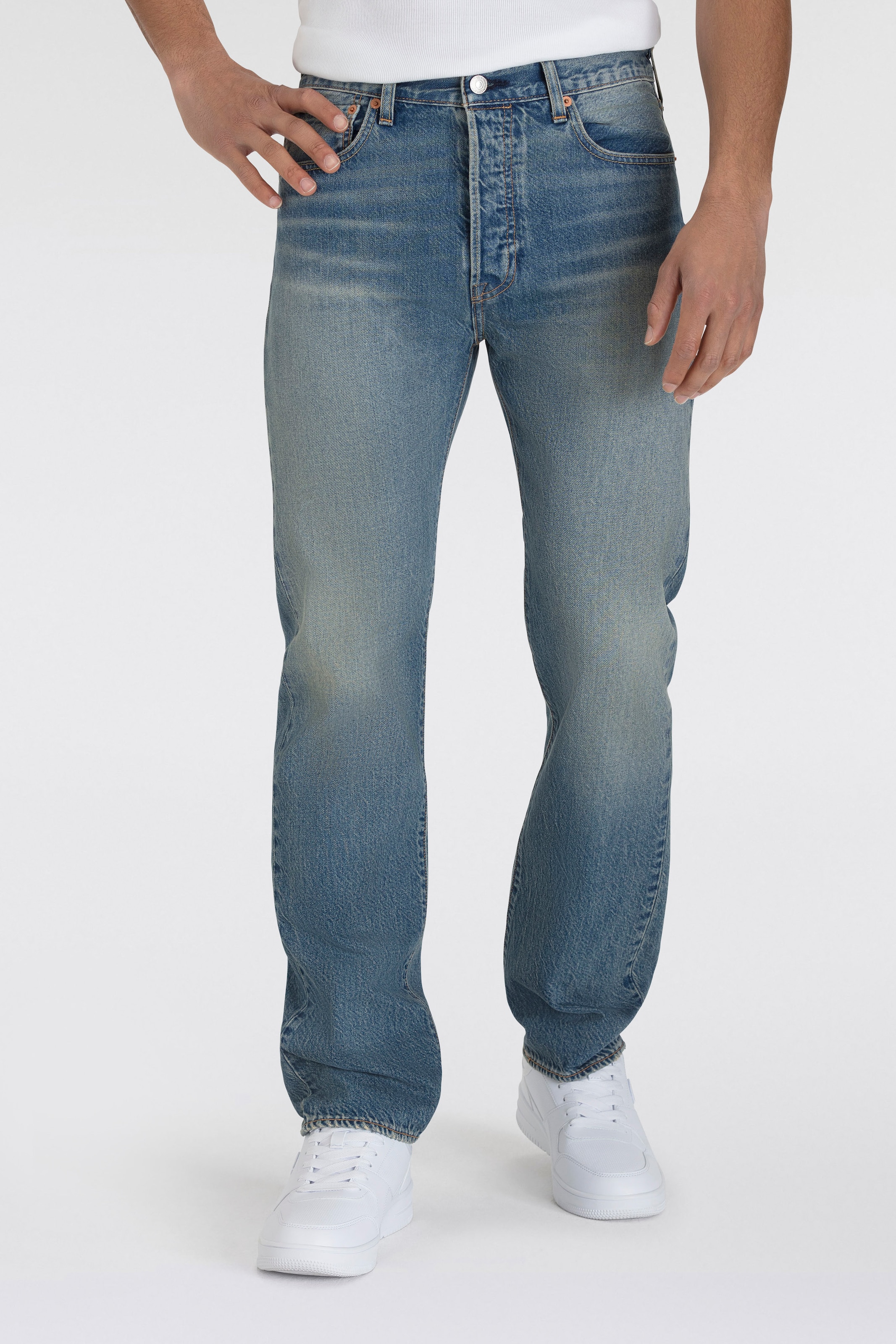Levis Straight-Jeans "501 LEVIS ORIGINAL", mit Markenlabel günstig online kaufen