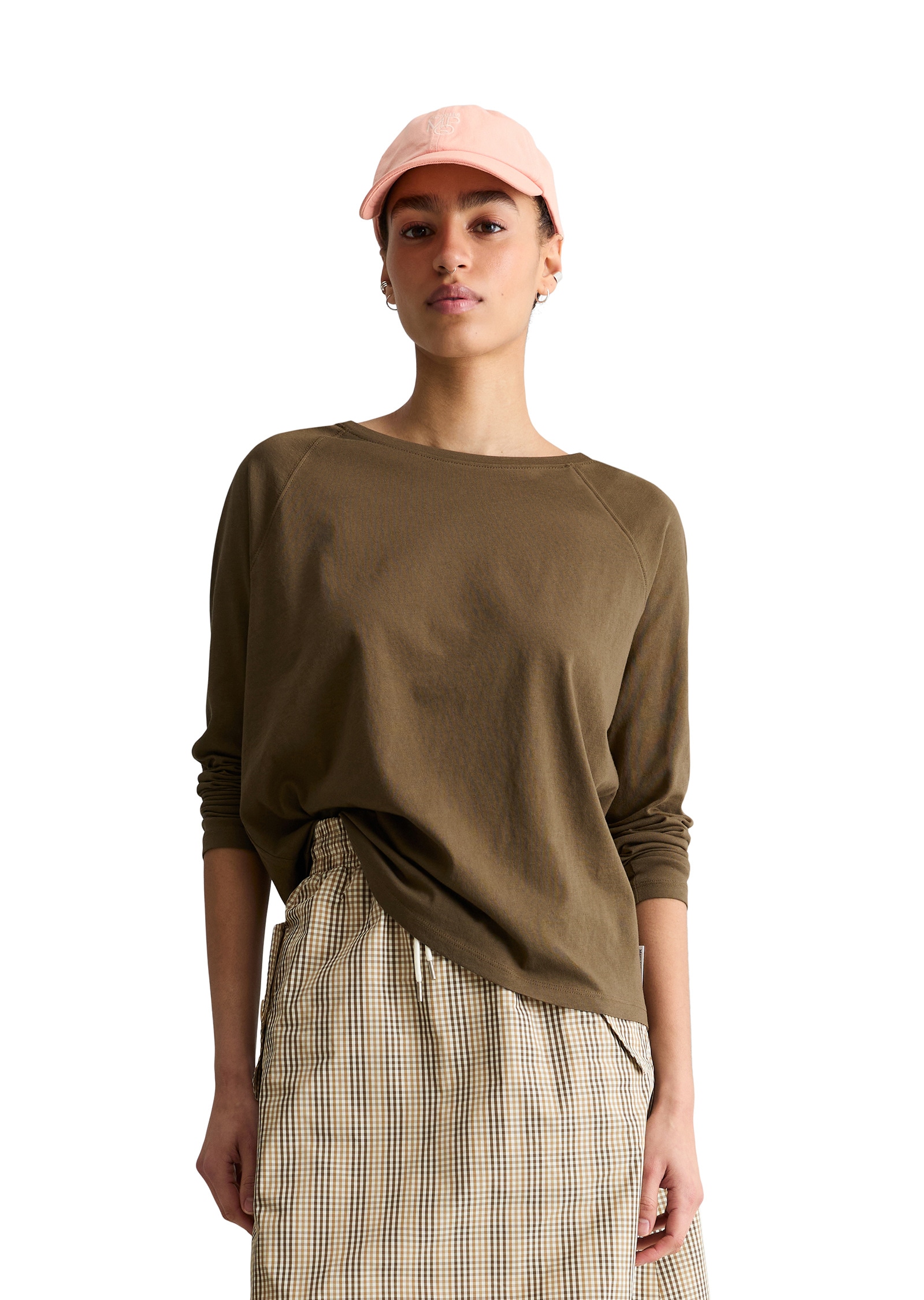 Marc OPolo DENIM Langarmshirt "mit Raglan-Ärmeln" günstig online kaufen