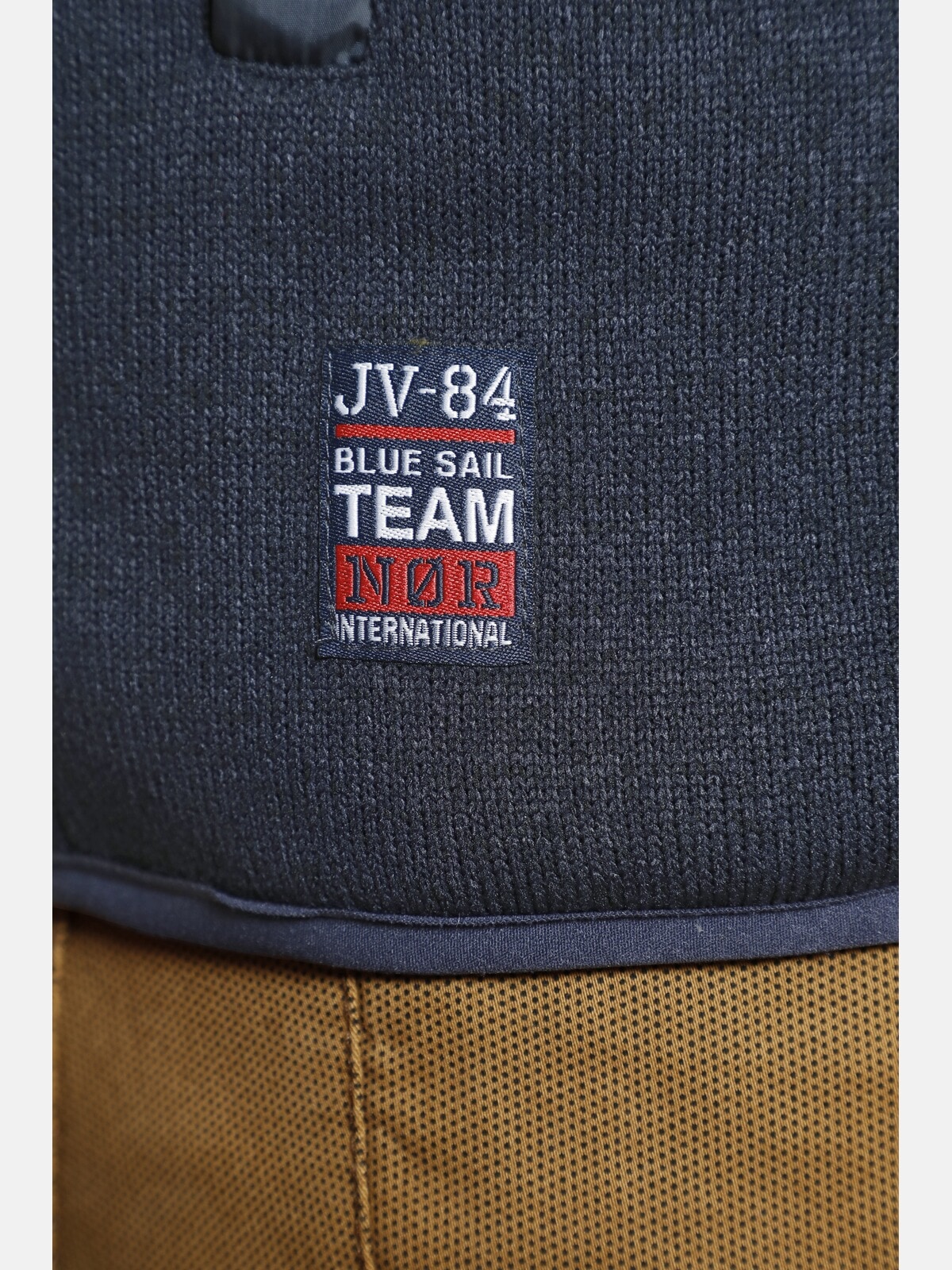 Jan Vanderstorm Sweatjacke »Strickfleecejacke STELLAN«