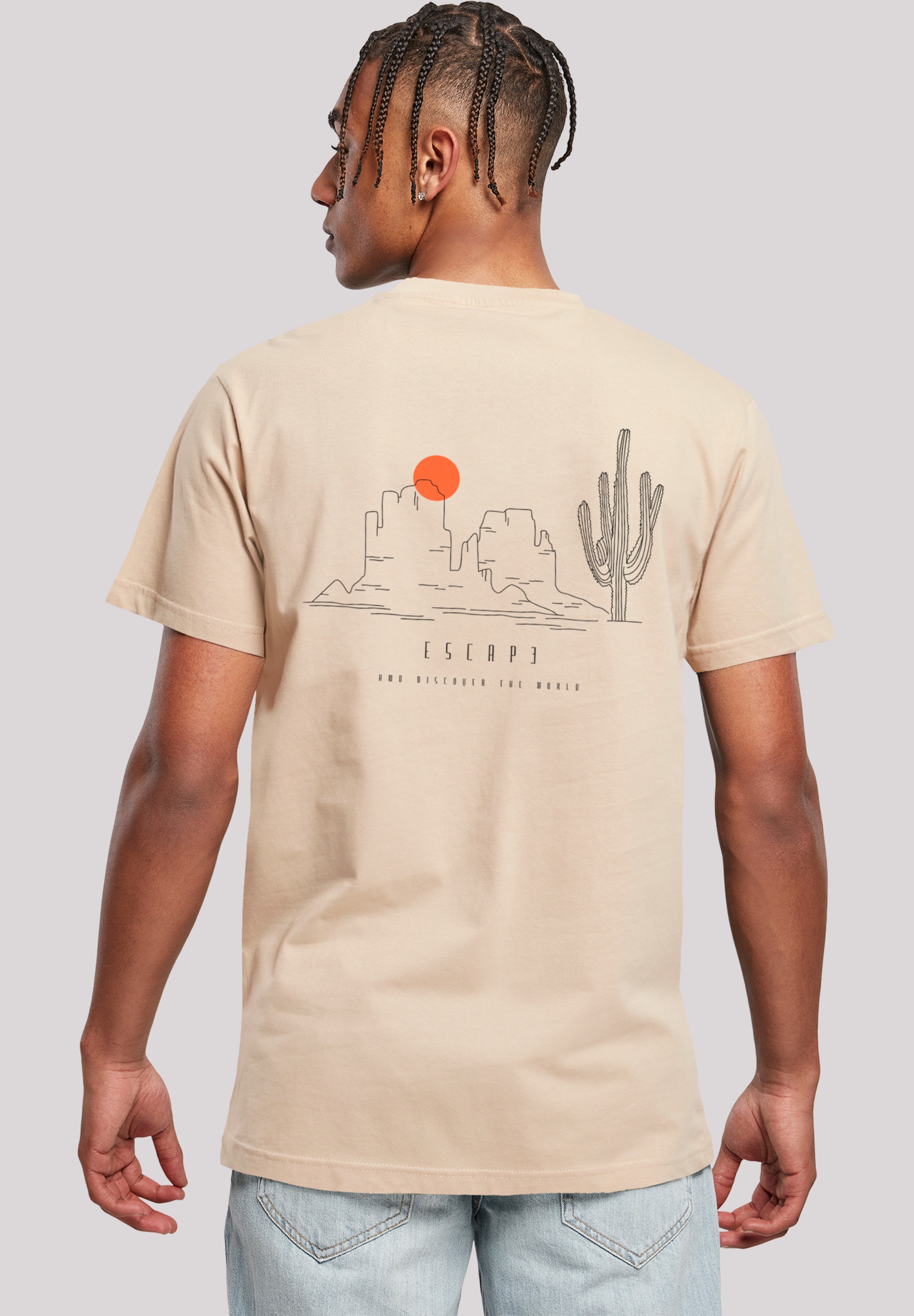F4NT4STIC T-Shirt "Escape Discover the World Savannah" Discover the World günstig online kaufen