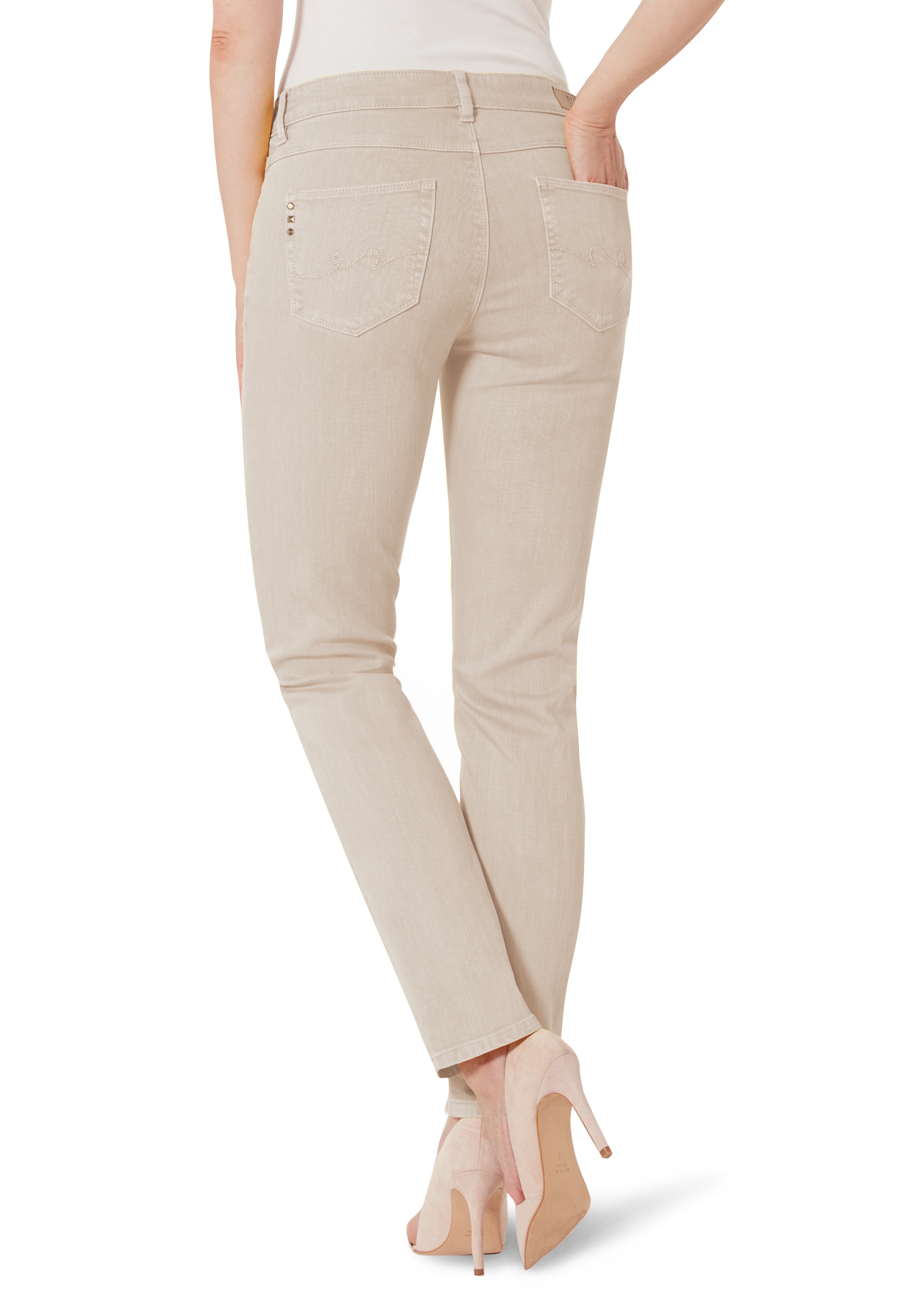 STOOKER WOMEN 5-Pocket-Hose "Zermatt Twill Straight Fit", Straight Fit Casu günstig online kaufen