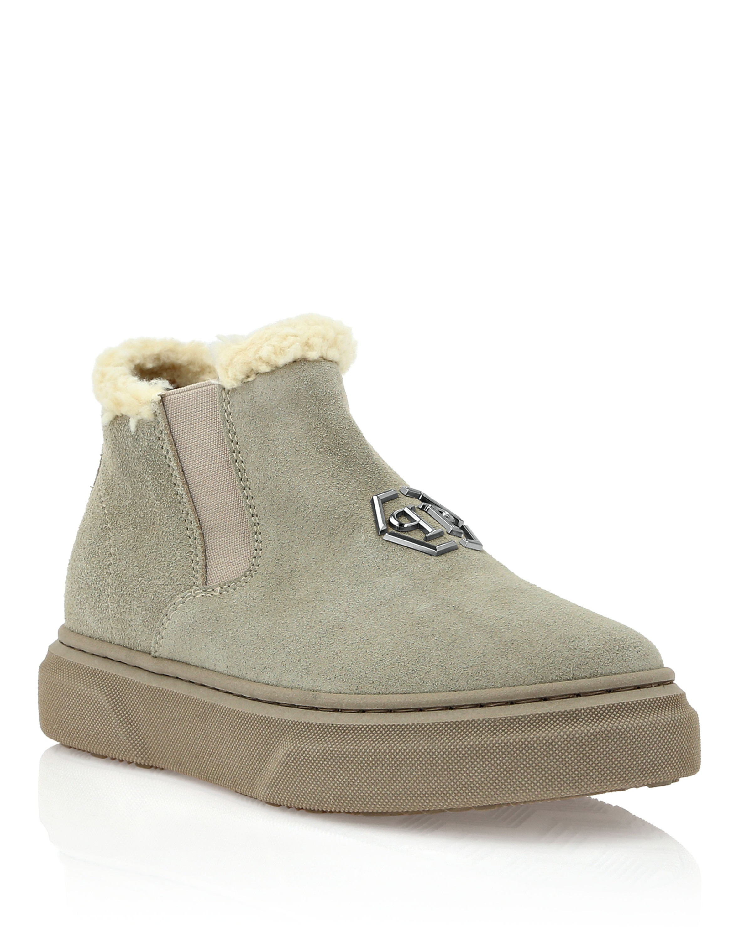 PHILIPP PLEIN Bootsschuh "Flache Stiefeletten"