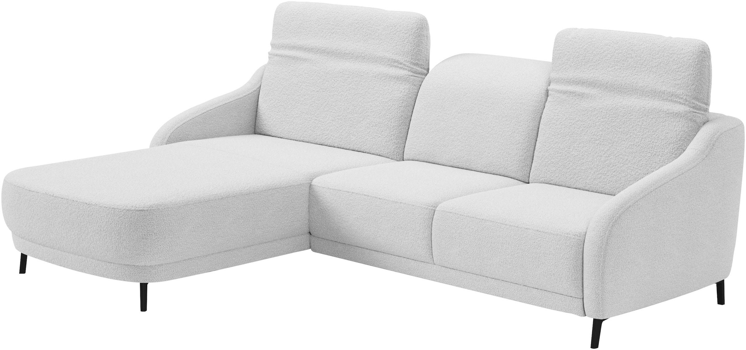 sit&more Ecksofa "Blues L-Form", wahlweise mit Klapptisch und USB günstig online kaufen