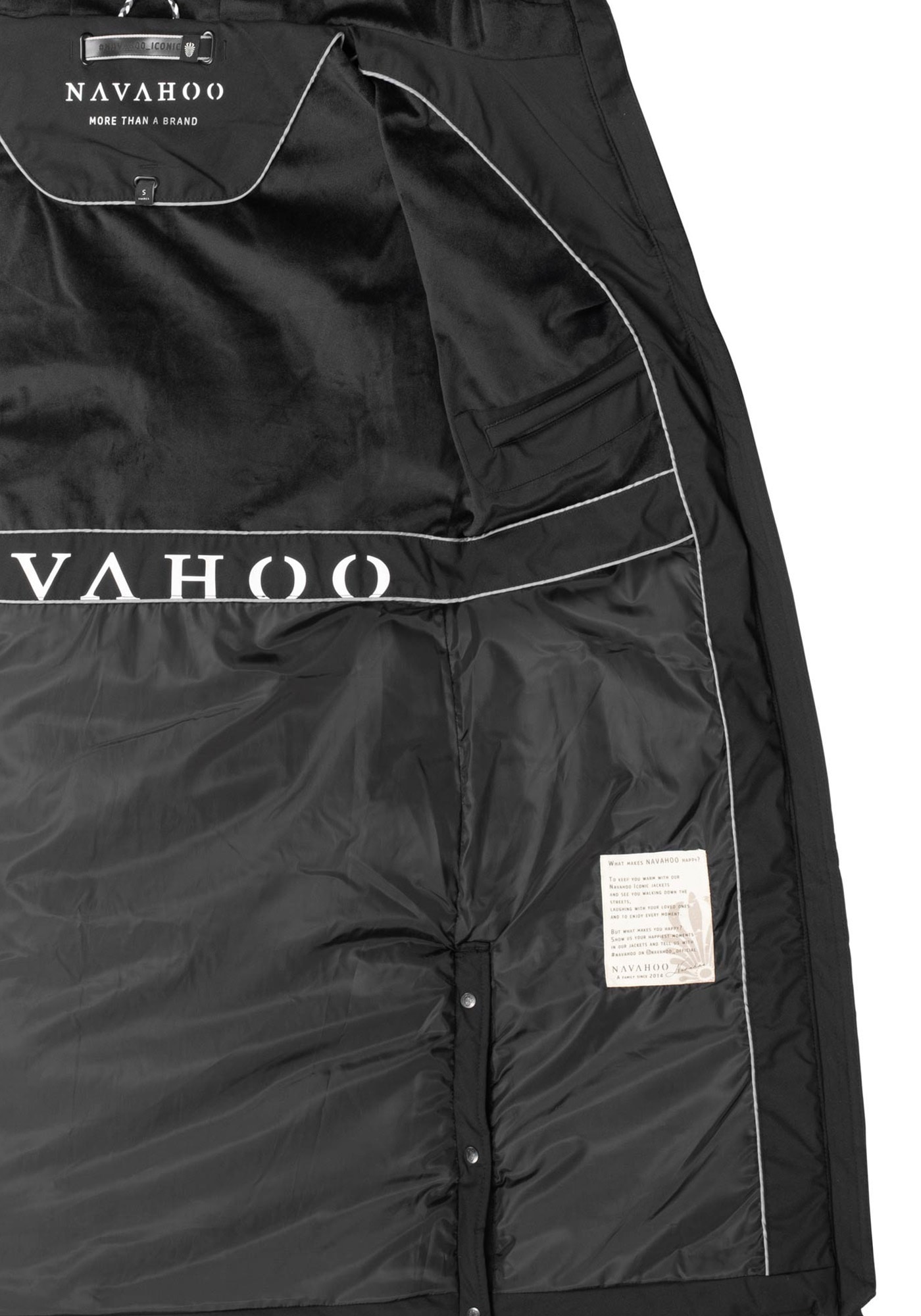 Navahoo Winterjacke »Schmatzibär« mit weichem Teddyfell innen