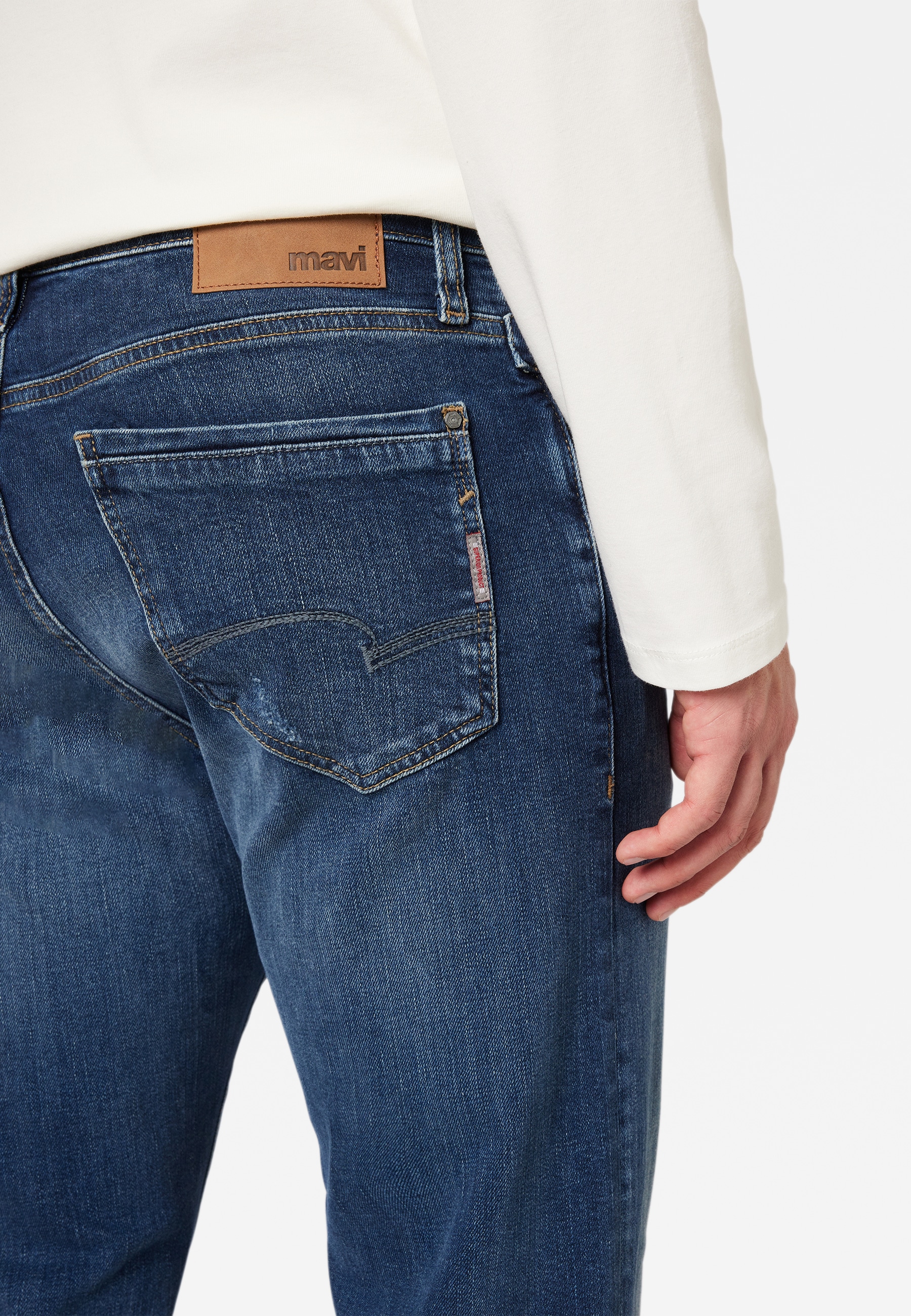 Mavi Tapered-fit-Jeans »CHRIS«, Tapered Jeans