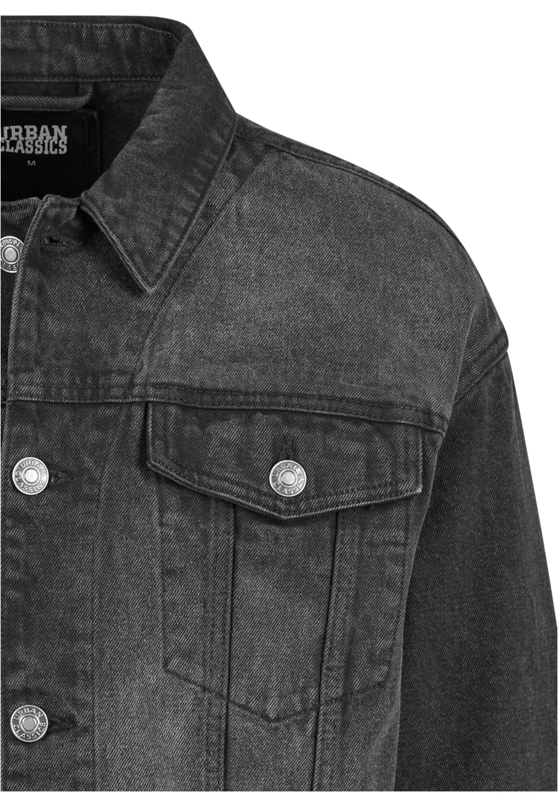 URBAN CLASSICS Jeansjacke »Urban Classics Herren Heavy Ounce Boxy Denim Jacket«, (1 St.), ohne Kapuze