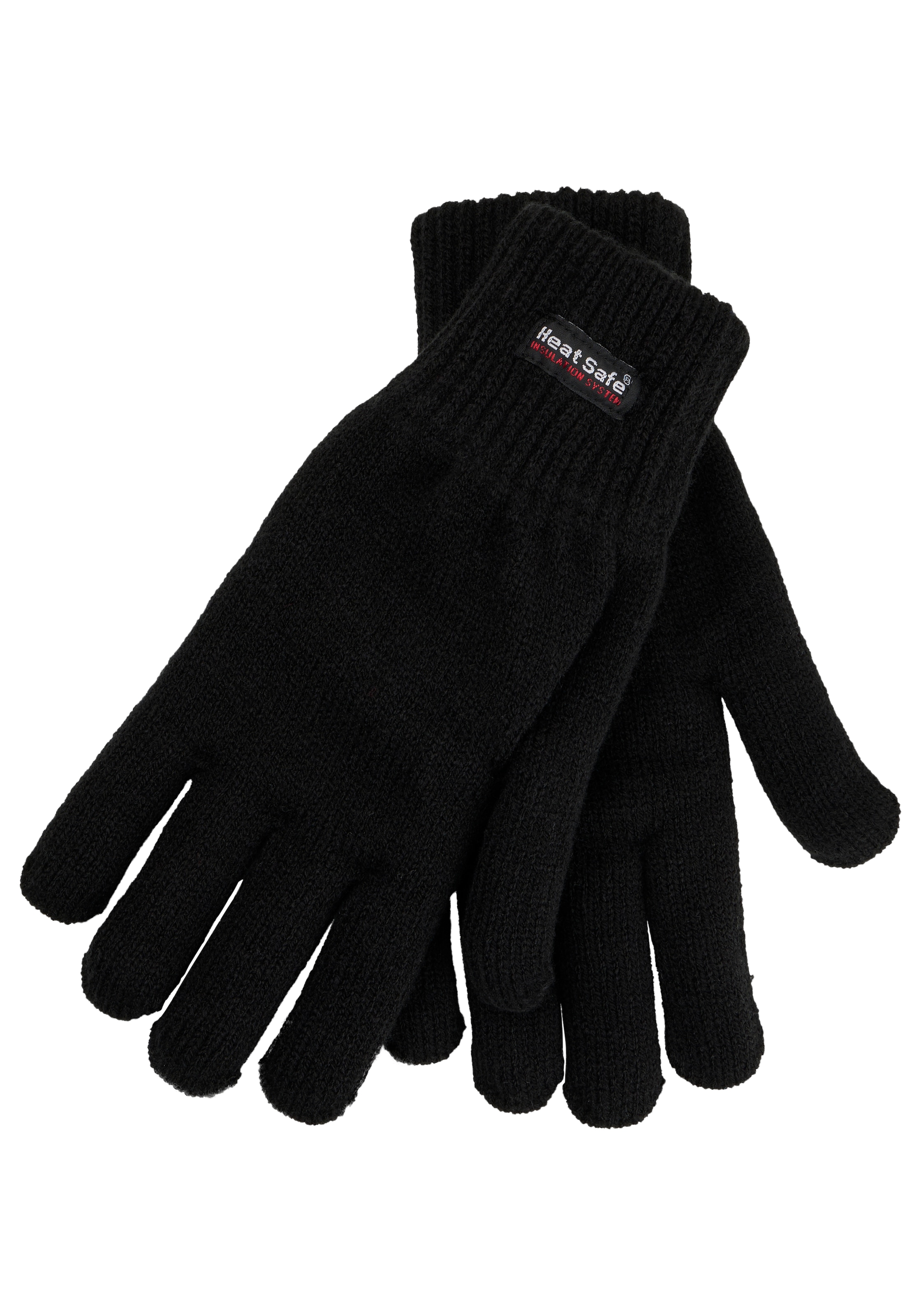 Man's World Strickhandschuhe »ThermoBlock®-Membran« mit wärmenden Fleece gefüttert