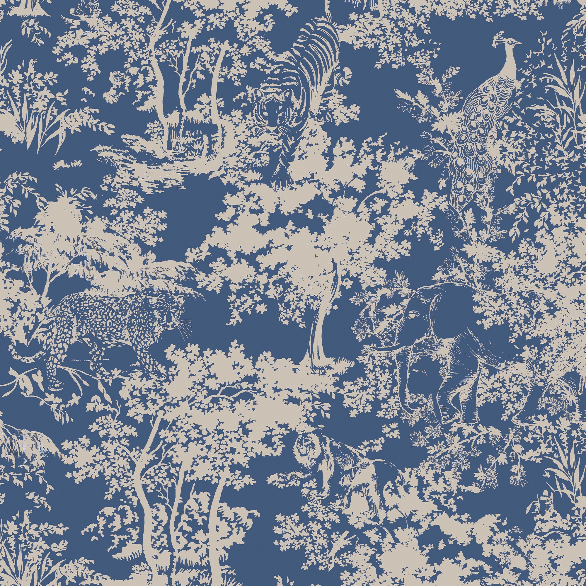 Joules Vliestapete »Animal Forest«, Design Tapeten