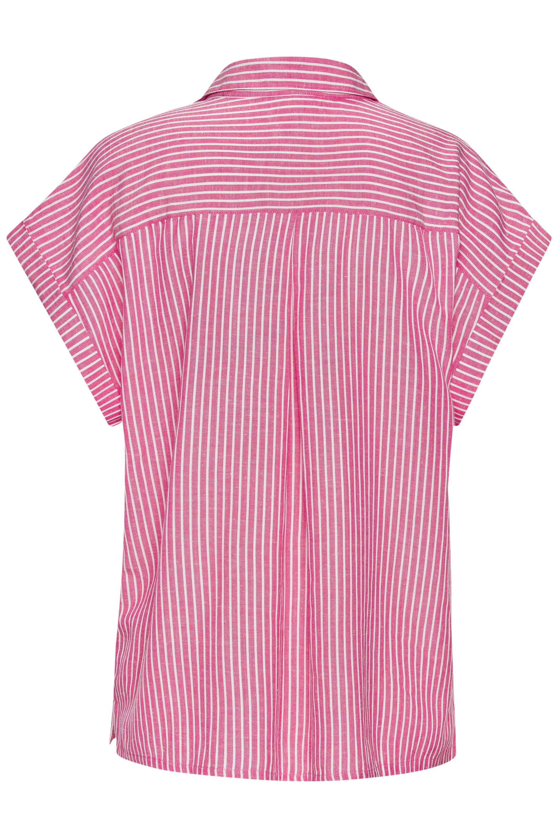 LASCANA Hemdbluse aus Leinenmix mit Knopfleiste, Leinenbluse, Kurzarmbluse günstig online kaufen