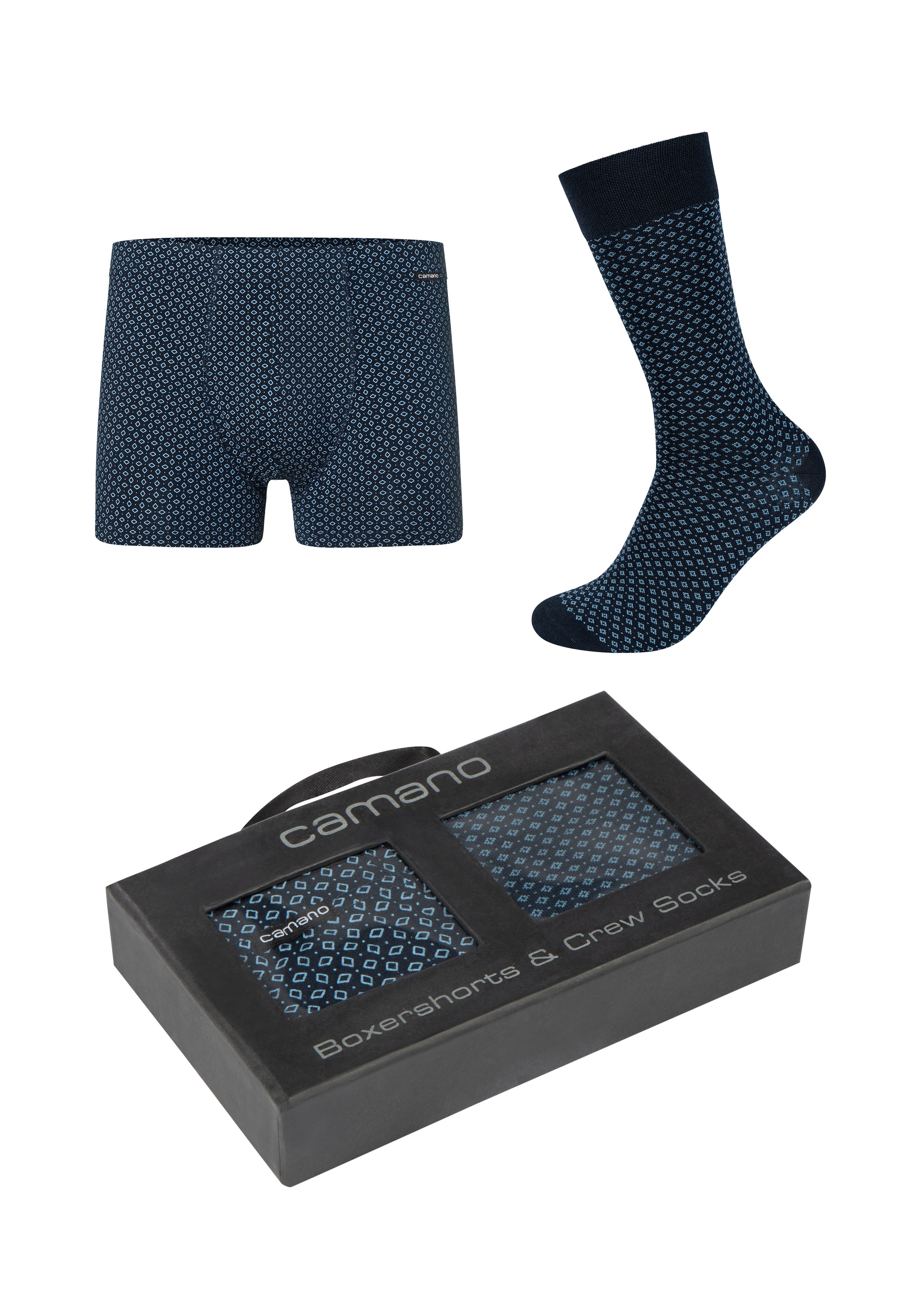 Camano Businesssocken "Socken und Boxershorts Geschenkset comfort" 1 Paar S günstig online kaufen