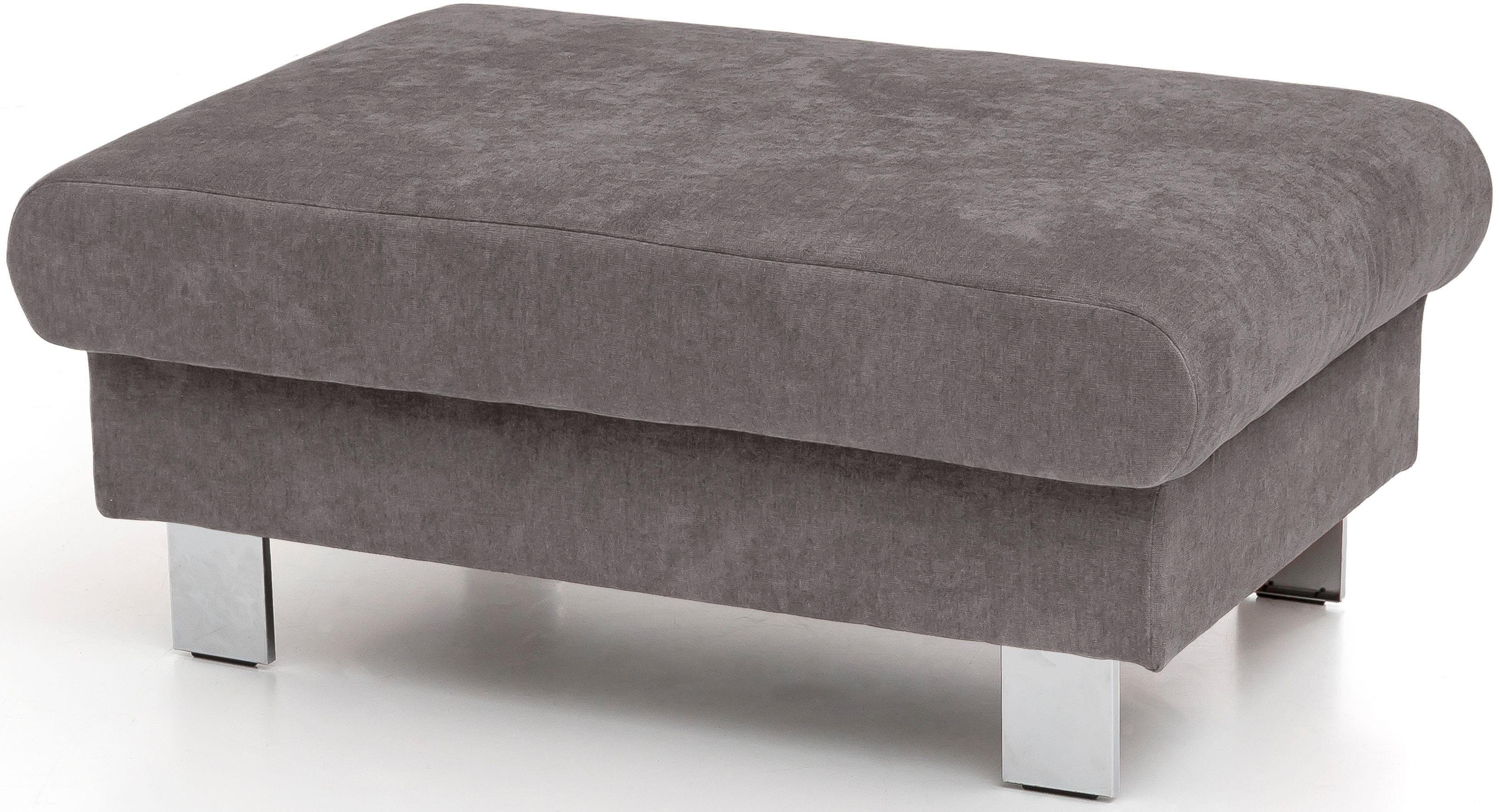 Thumbnail - COTTA Polstergarnitur "Komaris L-Form", (Set), Set bestehend aus: Ecksofa mit Kopfteilverstellung & Hocker