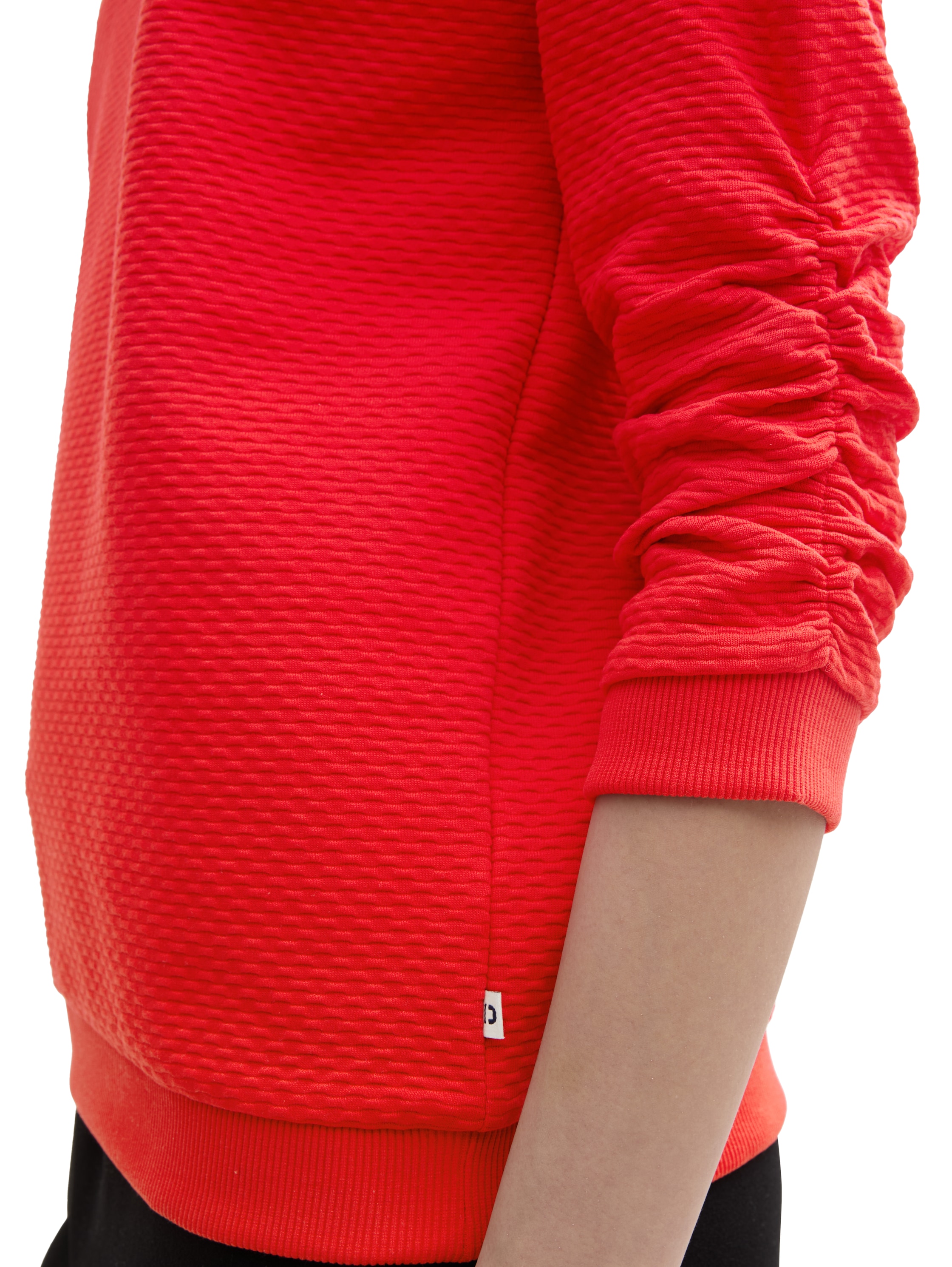 Thumbnail - TOM TAILOR Denim Sweatshirt "", mit gerafften Ärmeln