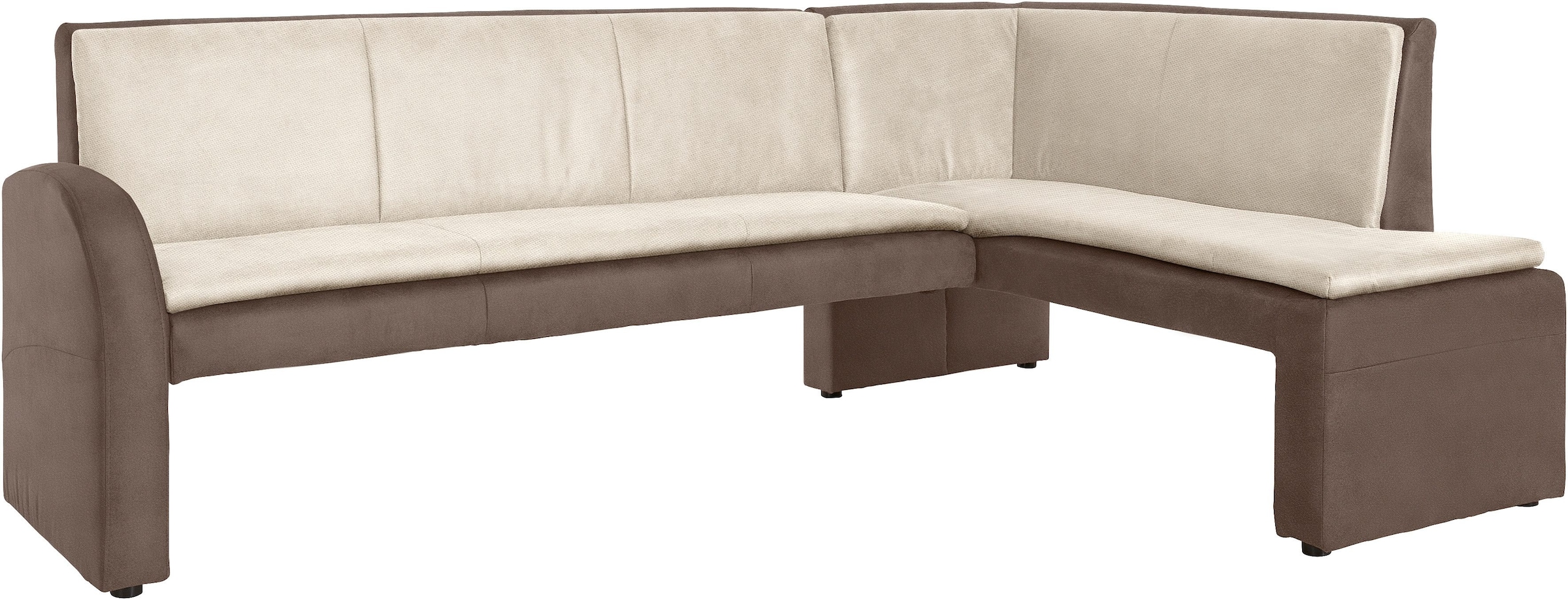 exxpo - sofa fashion Eckbank "Cortado, elegant und modern mit hohem Sitzkomfort", hohe Bodenfreiheit, schöne Detailverar