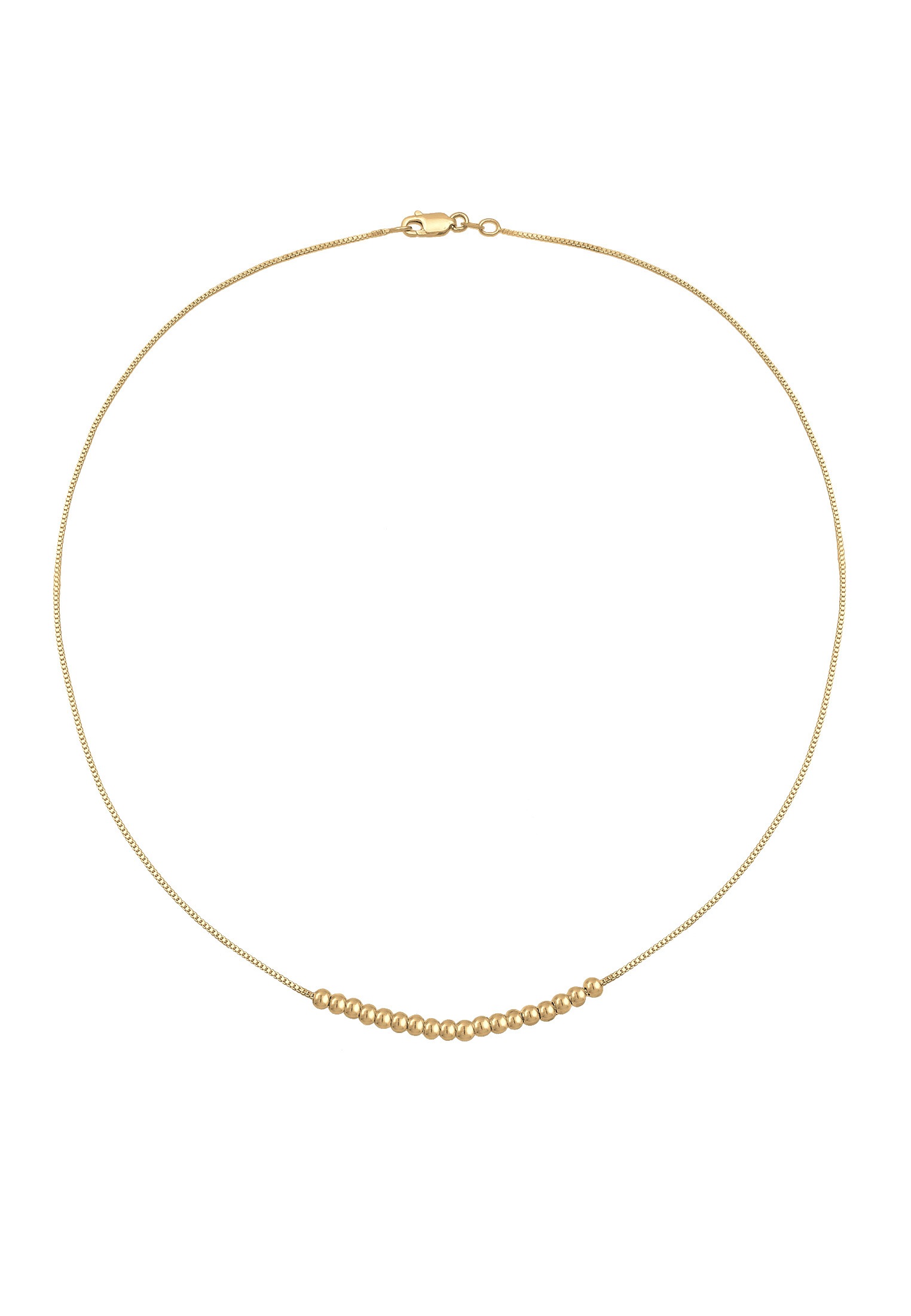 Elli Kette mit Anhänger »Kugel Elemente 925 Sterling Silber«