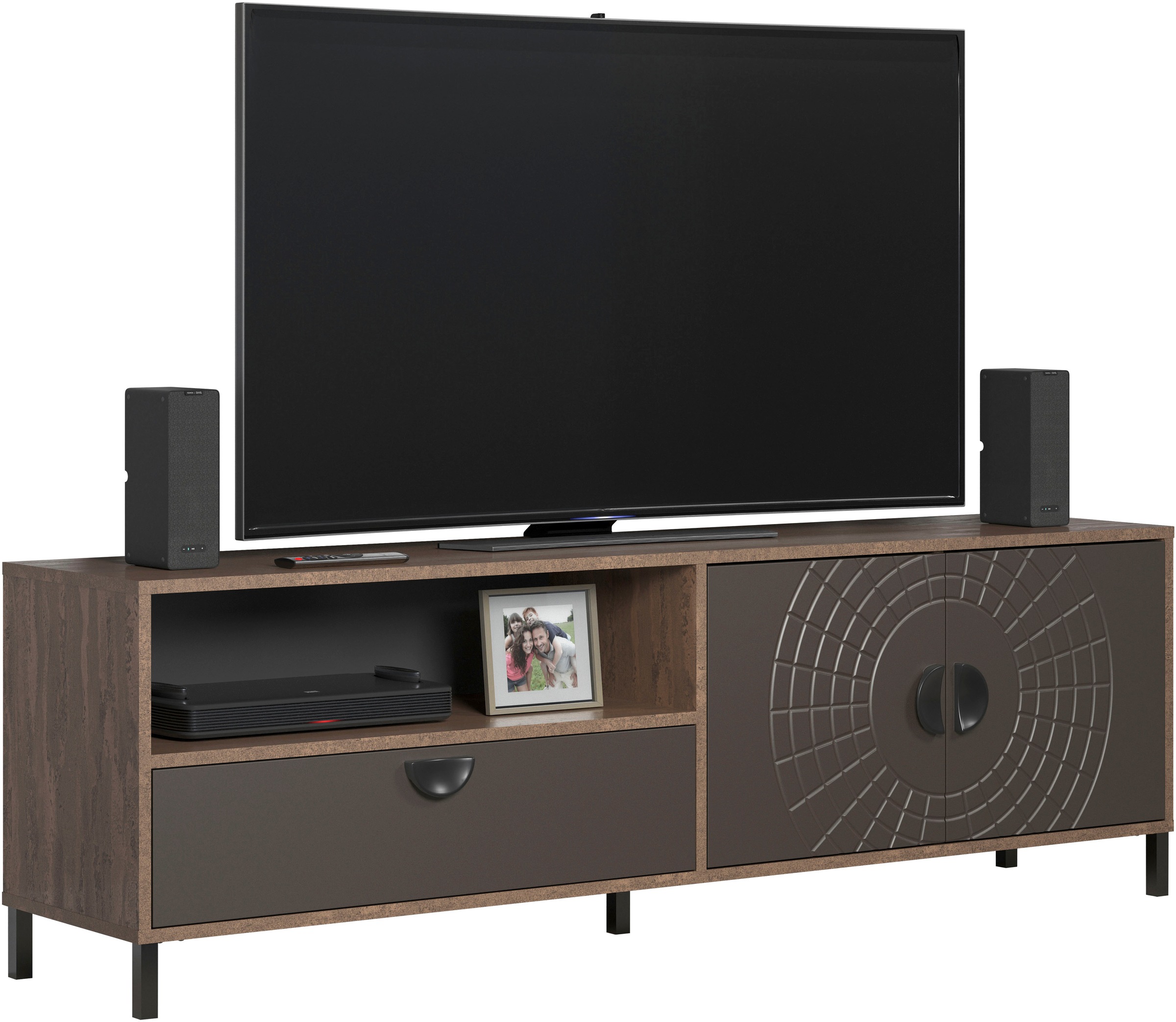 INOSIGN Lowboard "Fusion" 1 Stk. tlg. TV-Lowboard mit Soft-Close-Türen & Sc günstig online kaufen