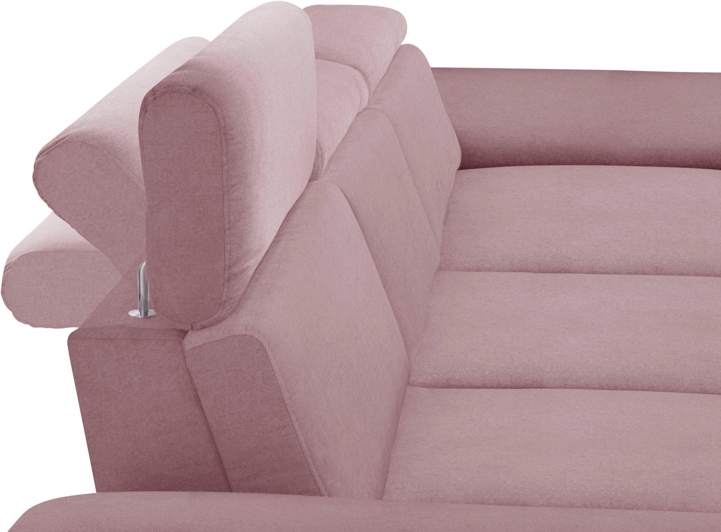 sit&more Ecksofa »Scorpio L-Form«, inklusive Sitztiefenverstellung, wahlweise mit Kopfverstellung