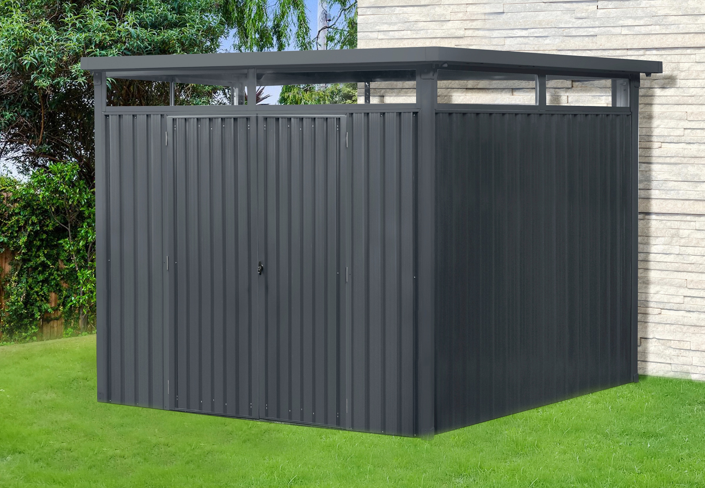 KONIFERA Gerätehaus "Stefano maxi" Metall günstig online kaufen