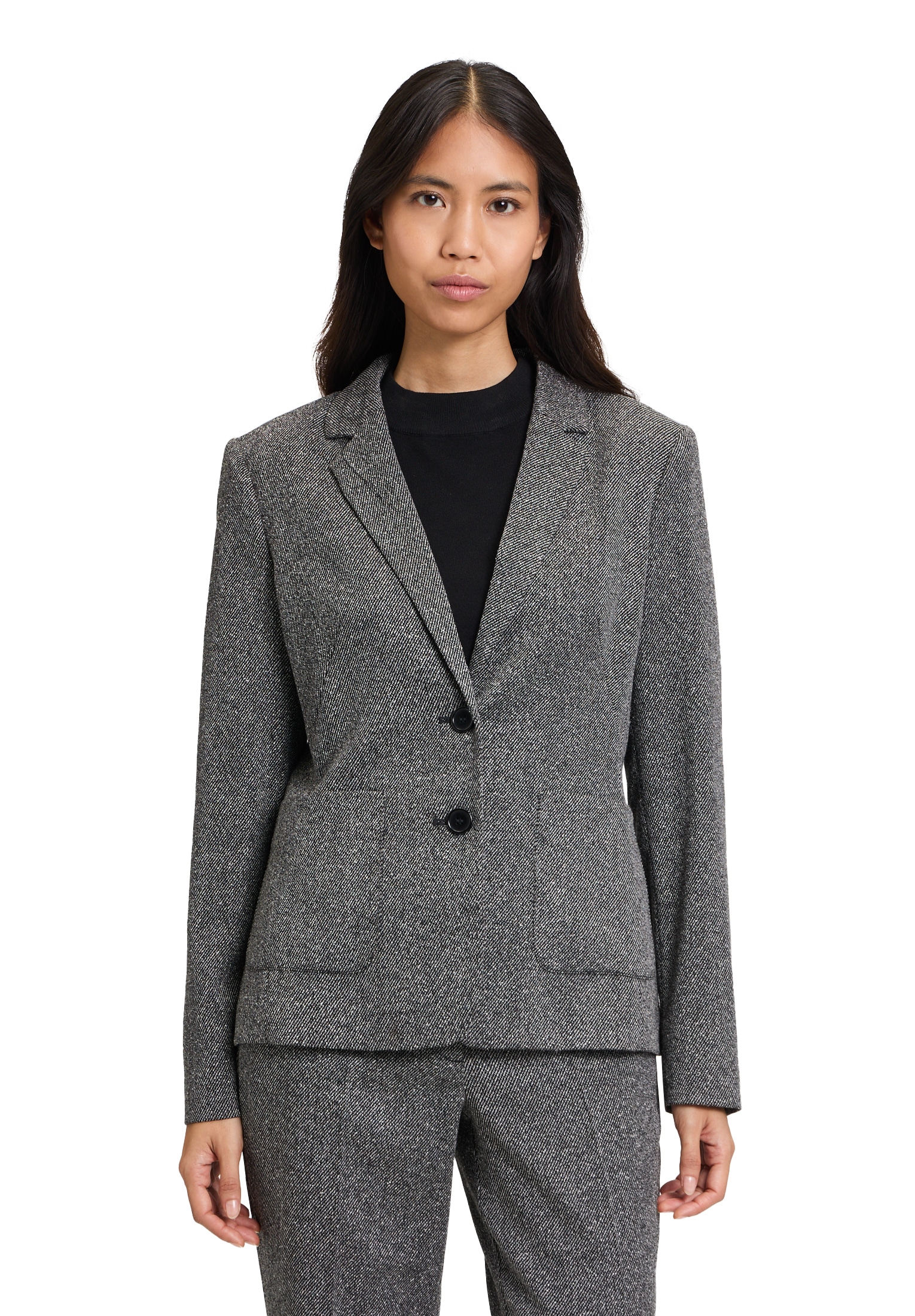 Betty Barclay Kurzblazer "Damen Blazer-Jacke langarm" Material günstig online kaufen