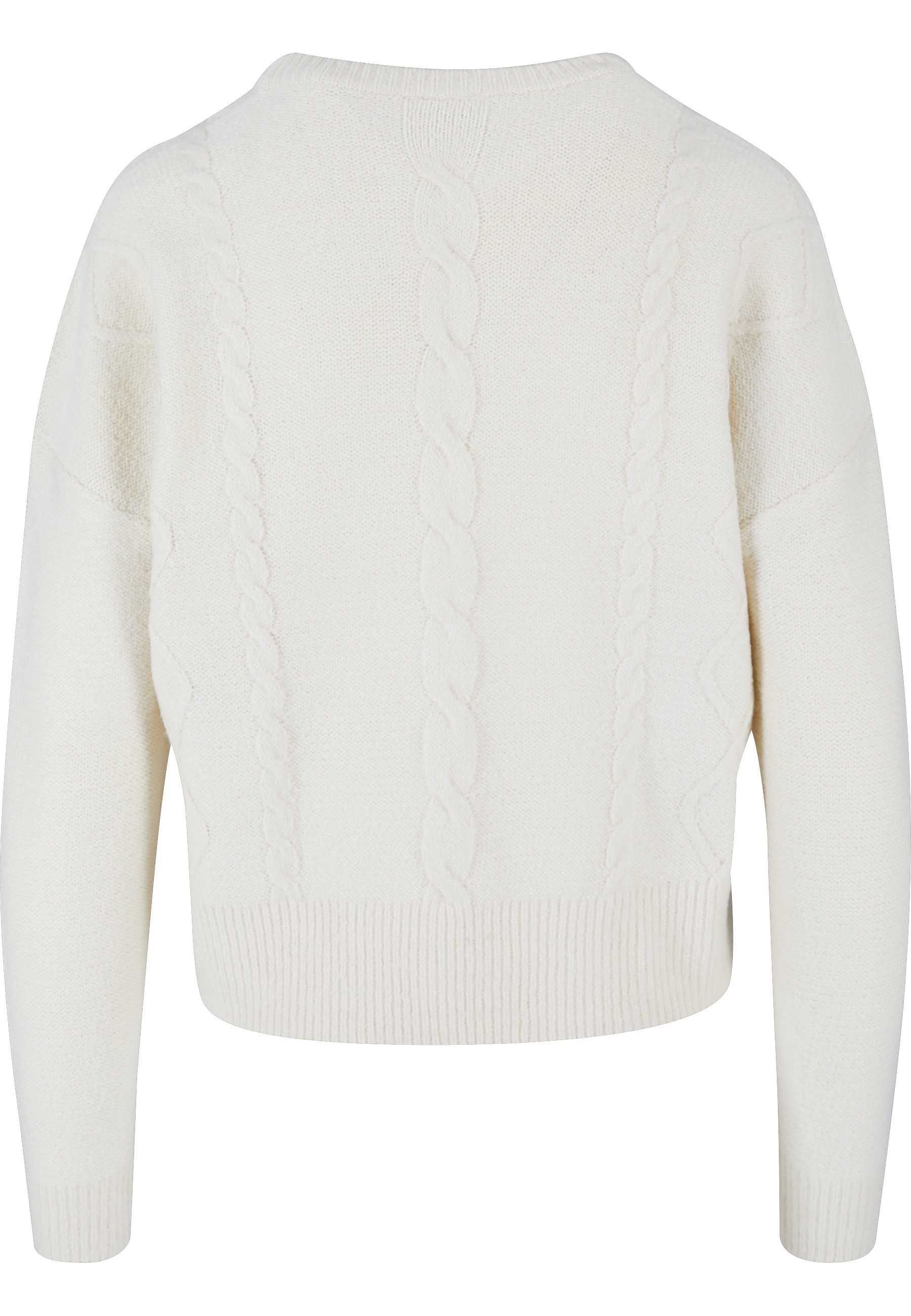URBAN CLASSICS Sweater "Urban Classics Damen Ladies Cabel Knit Sweater" günstig online kaufen