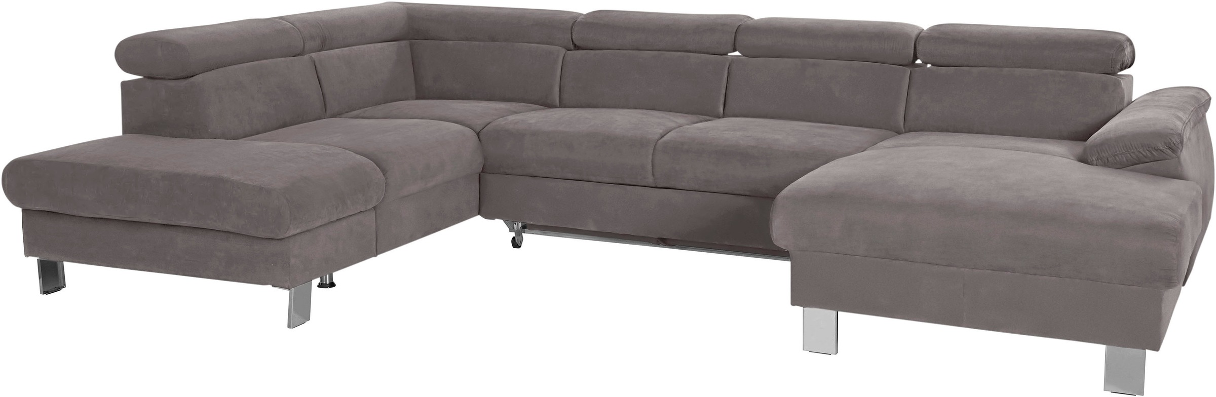 COTTA Wohnlandschaft "Komaris U-Form, B: 320 cm" mit Kopfteilverstellung, o günstig online kaufen