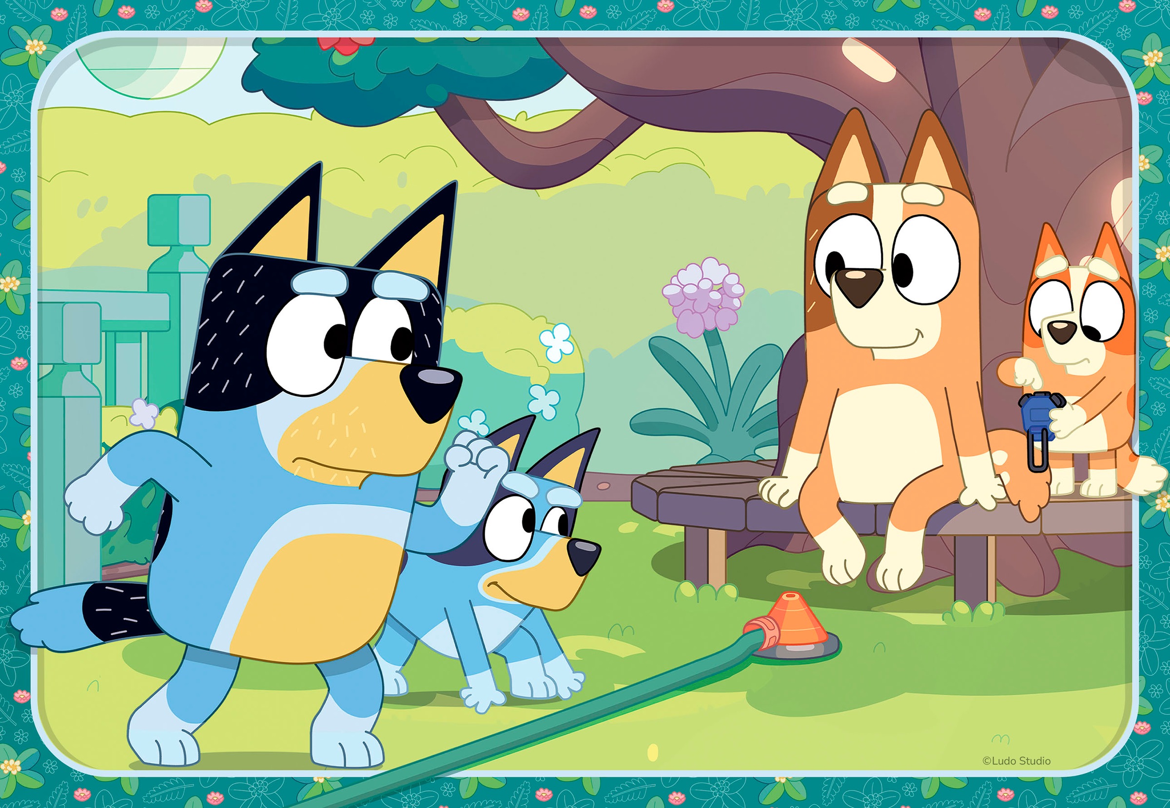 Ravensburger Puzzle »Bluey, Familienzeit«, Made in Europe