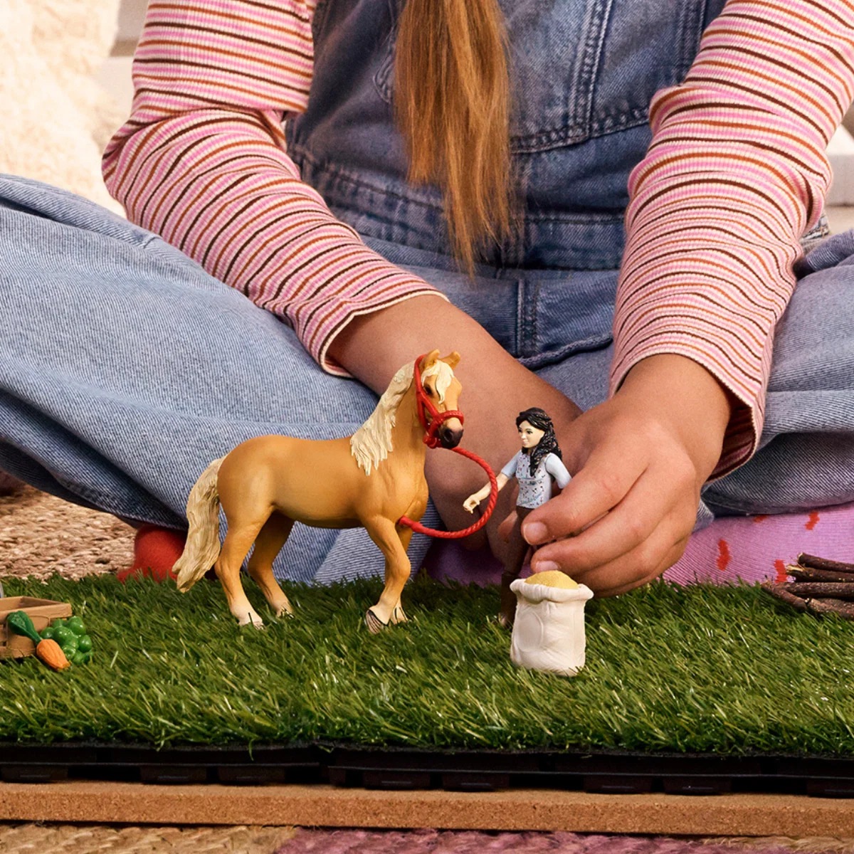 Schleich® Spielwelt »HORSE CLUB, Emily's Pflege Set (42797)«