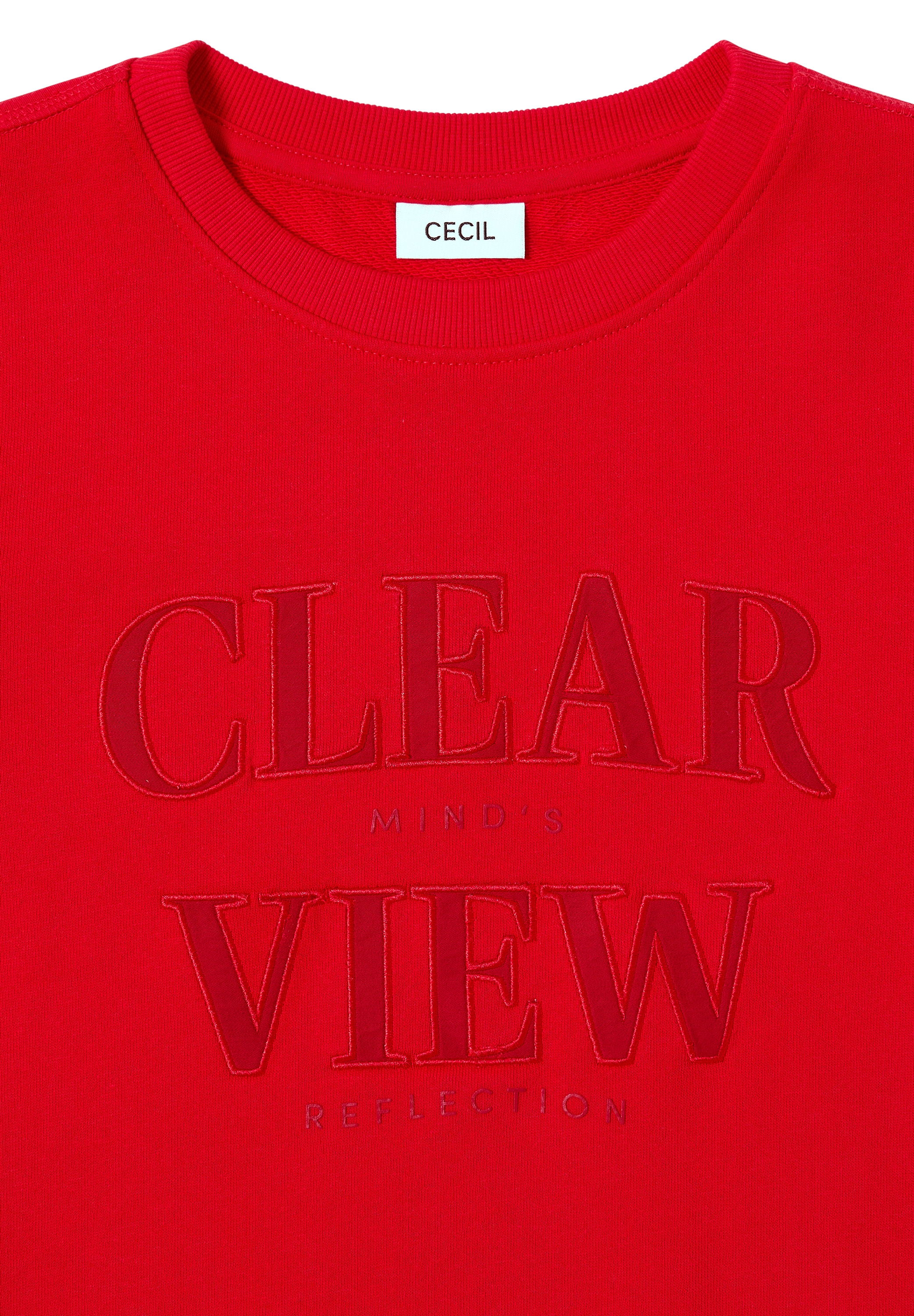 Cecil Sweatshirt, aus reiner Baumwolle