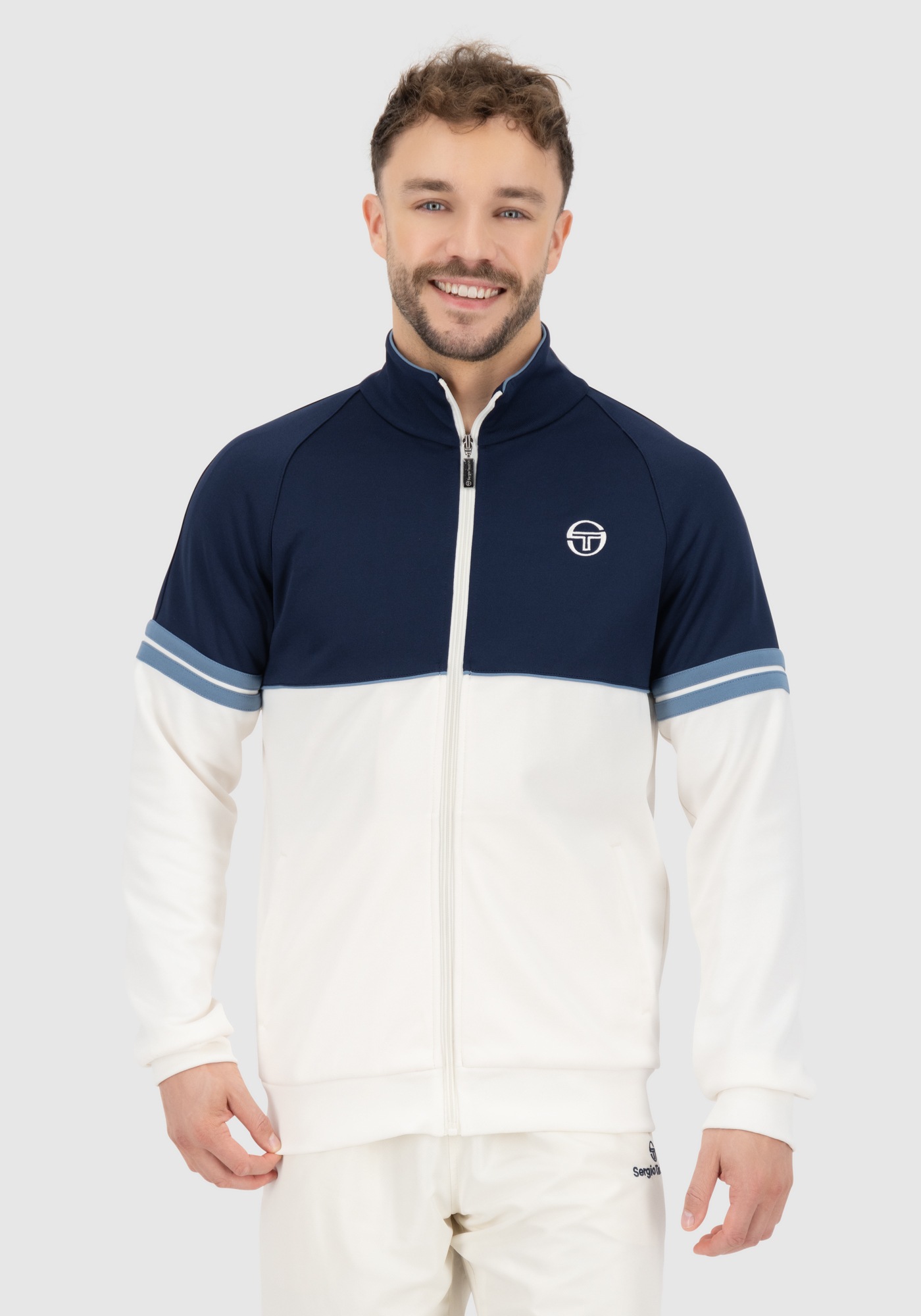 Sergio Tacchini Trainingsjacke »ORION TRACK TOP_ Herren«, ohne Kapuze, Trainingsjacke Herren, leichte Jacke, Retro, Sportjacke, Outdoor, Sale