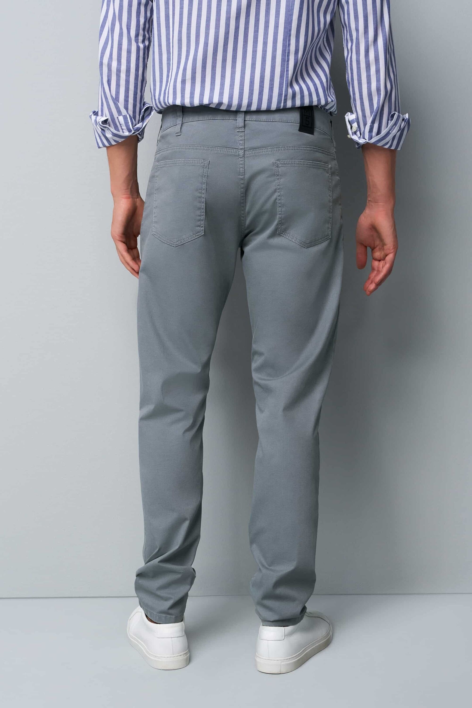 MEYER Chinos »M5 Slim«, aus Bio-Baumwolle