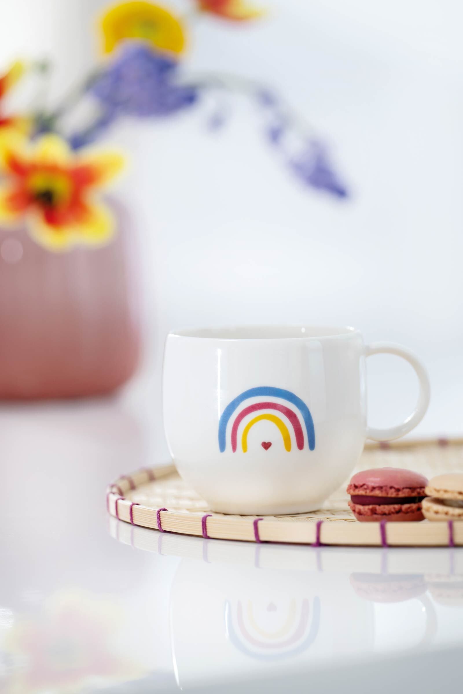 Villeroy & Boch Becher "Henkelbecher Be Happy With Love 290 ml bunt" günstig online kaufen