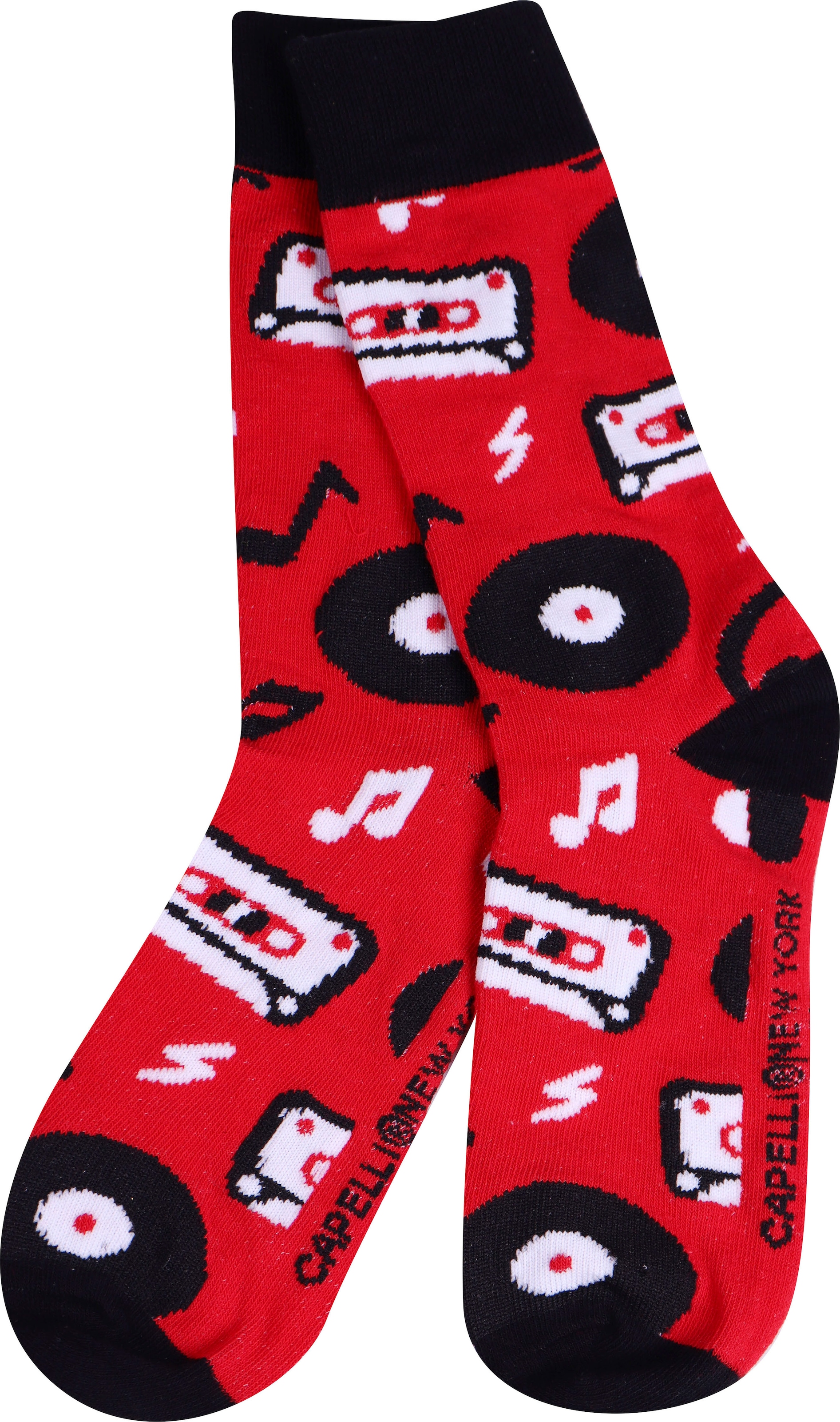 Capelli New York Socken, (Packung, 3 Paar), mit lustigen Designs