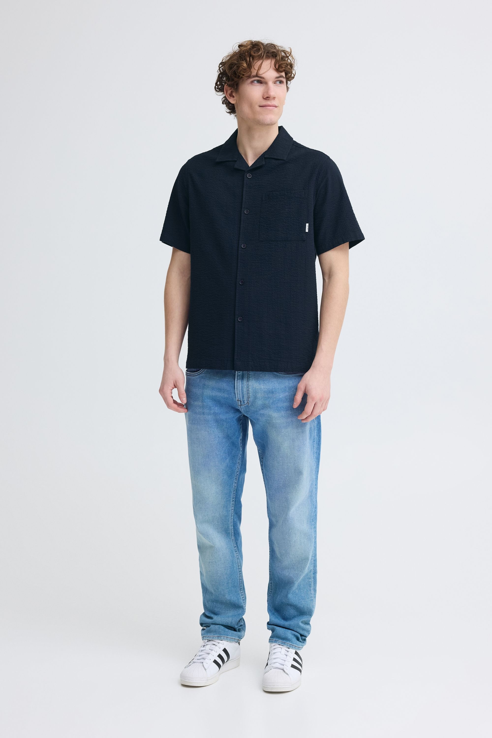 Indicode Kurzarmhemd "Kurzarmhemd IDCorson" günstig online kaufen