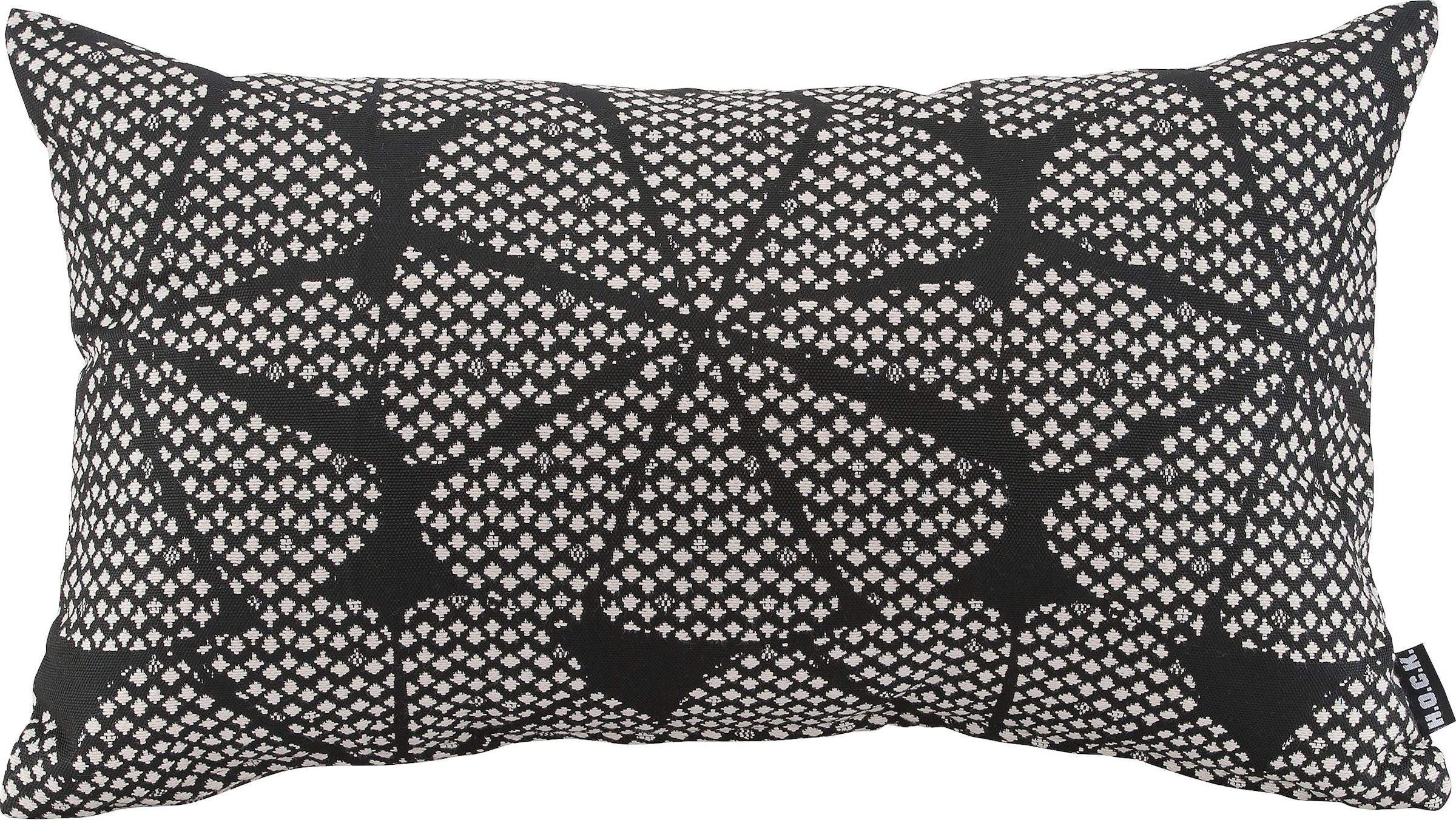 H.O.C.K. Dekokissen »Black Art«, mit graphischem Muster, Kissenhülle mit Füllung, 1 Stück