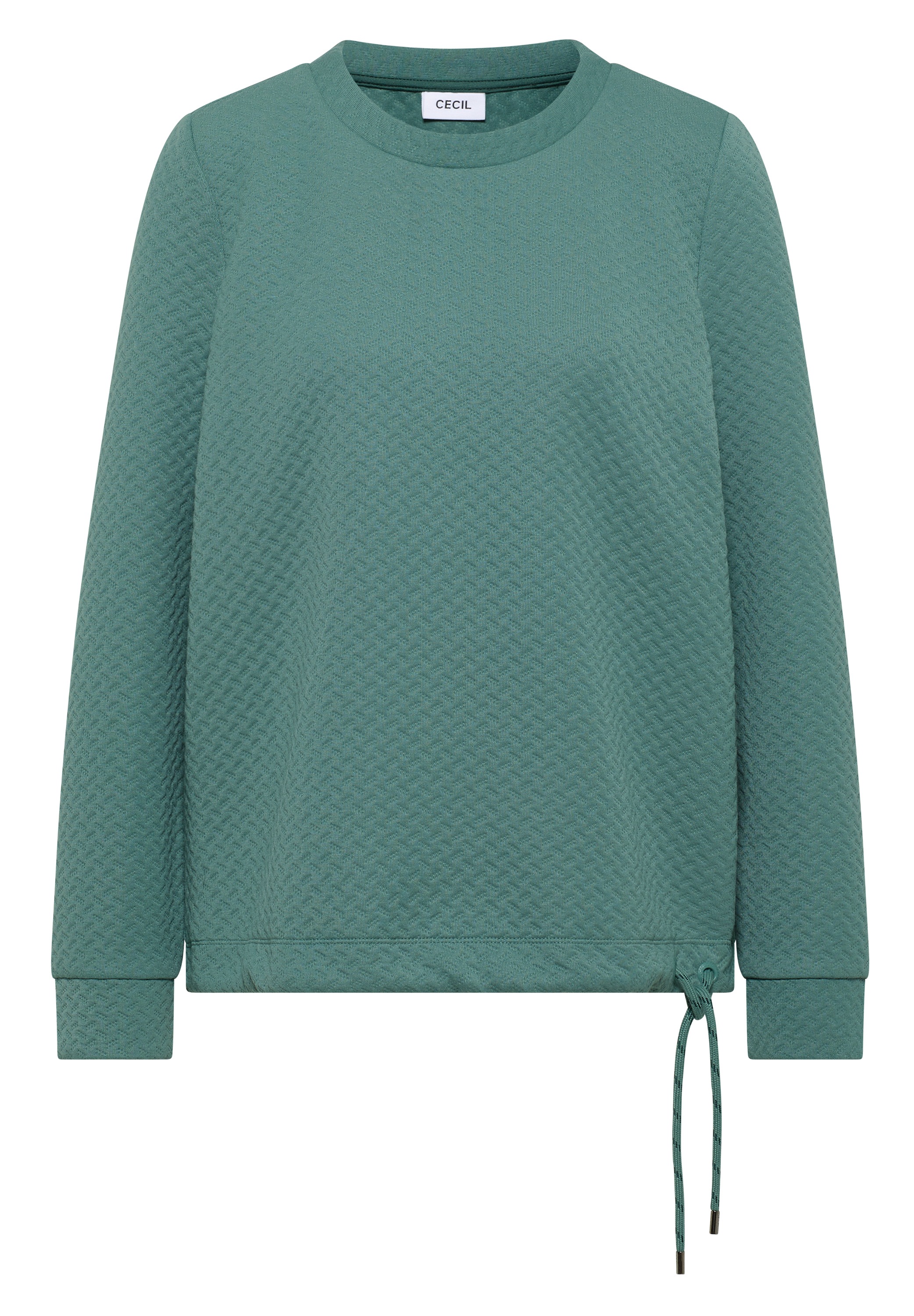 Cecil Sweatshirt, mit Tunnelzug am Saum