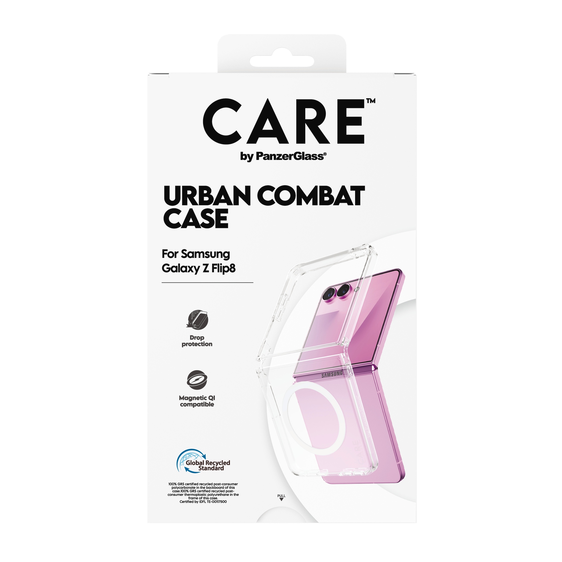 CARE by PanzerGlass Handyhülle »Urban Combat Case für Samsung Galaxy Z Flip8Samsung Galaxy Z Flip7« Samsung Galaxy Z Flip7 | Samsung Galaxy Z Flip8 Backcover, Schutzhülle, Handyschutzhülle, Case, Schutzcase, stoßfest
