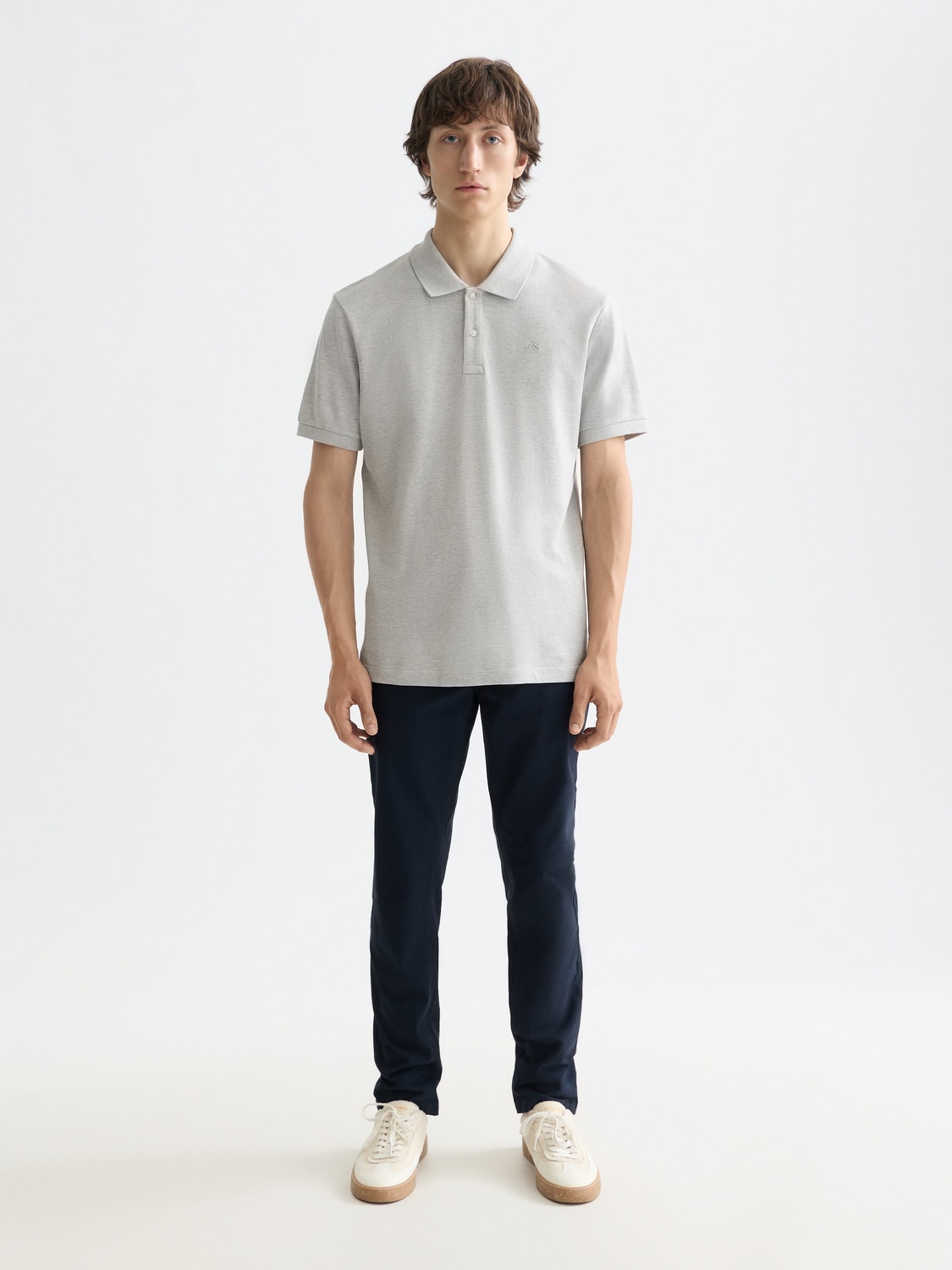 Scotch & Soda Kurzarmhemd "aus Piqué mit Logo"