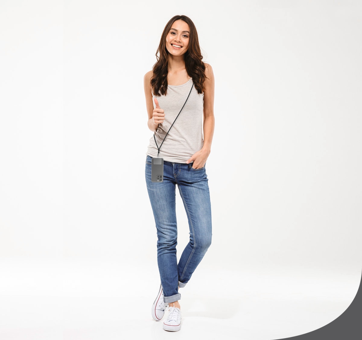 4smarts Smartphone-Tragegurt »Universal Necklace PhonoLace«