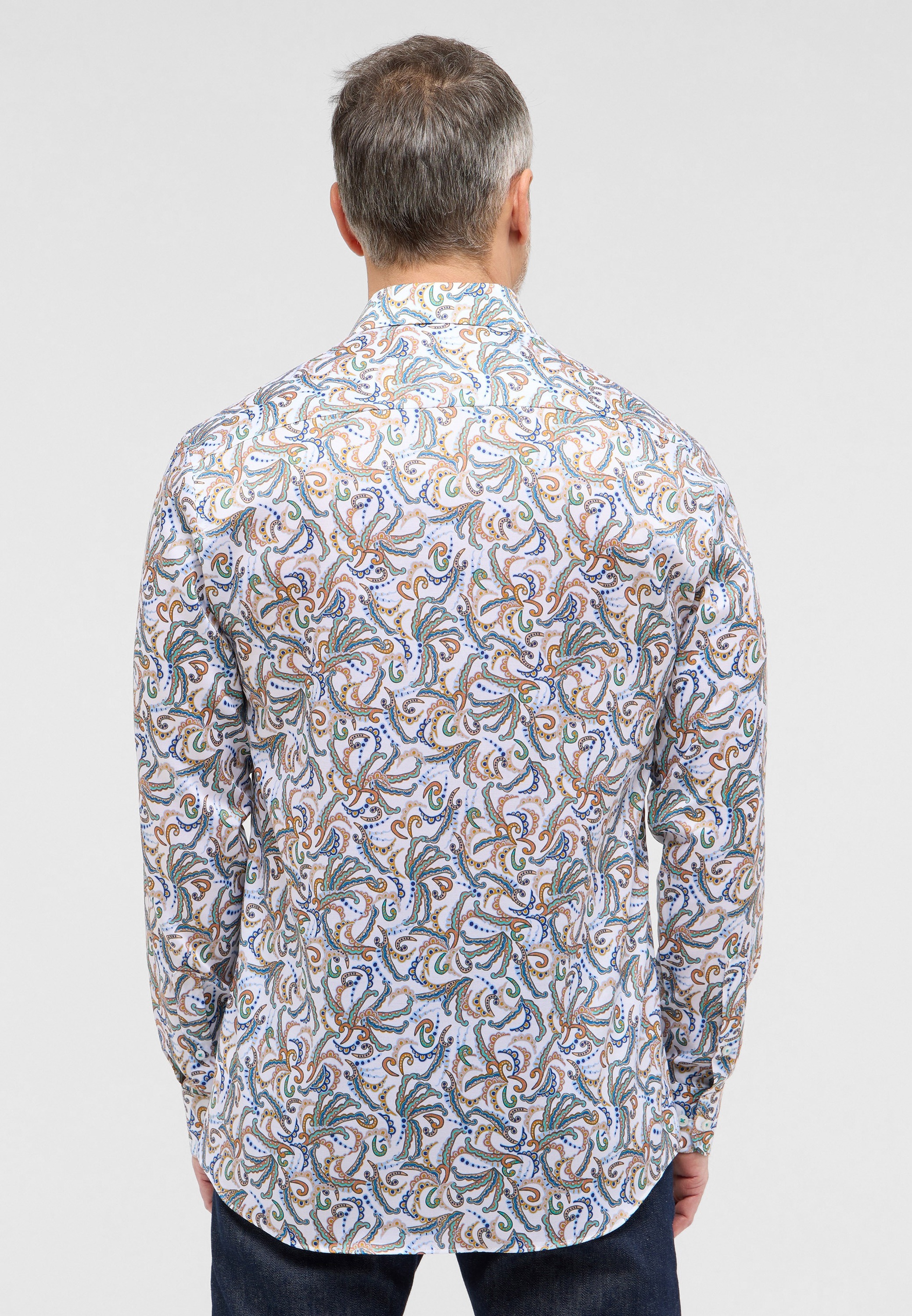Eterna Langarmhemd »SLIM FIT«, EASY IRON (bügelleicht)