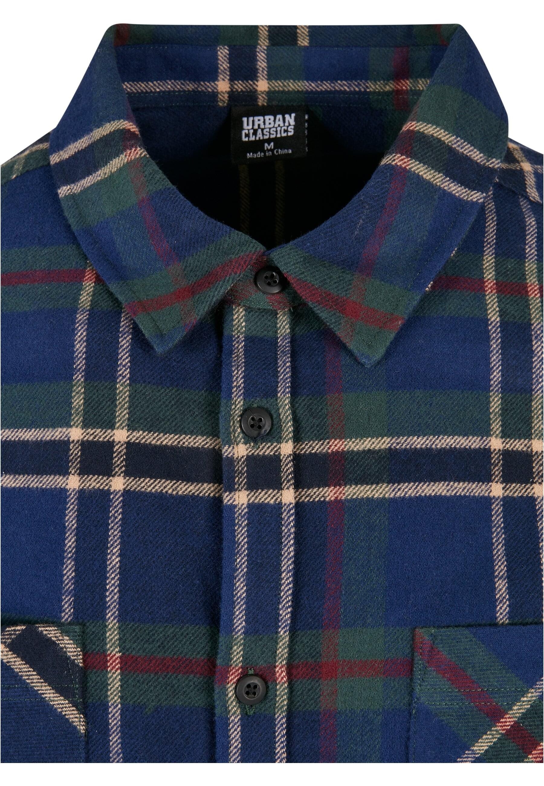 Thumbnail - URBAN CLASSICS Langarmhemd "Urban Classics Herren Checked Mountain Shirt" 1 Stk.