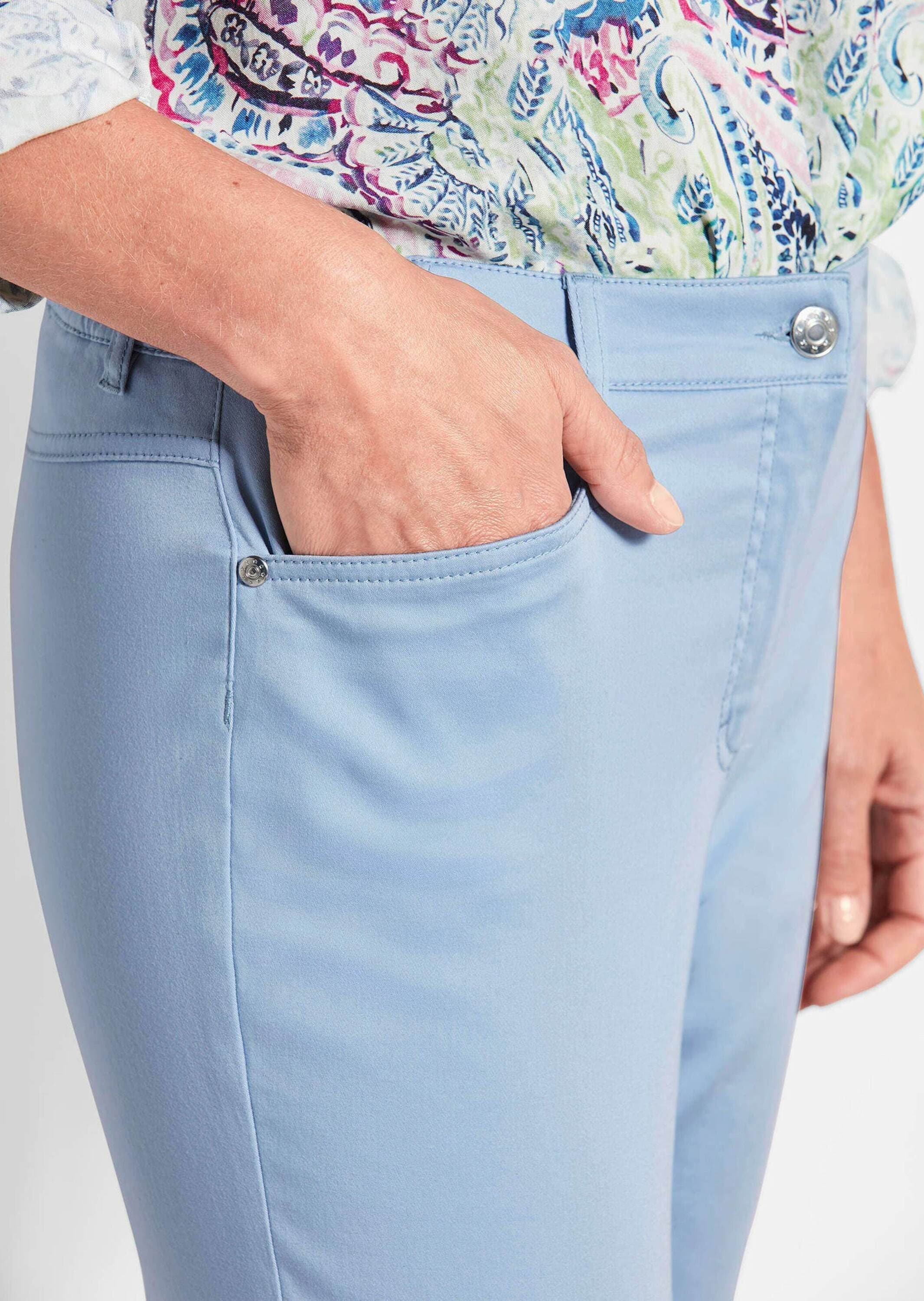 GOLDNER Stoffhose »Baumwollhose CARLA Leichte Baumwoll-Hose CARLA«