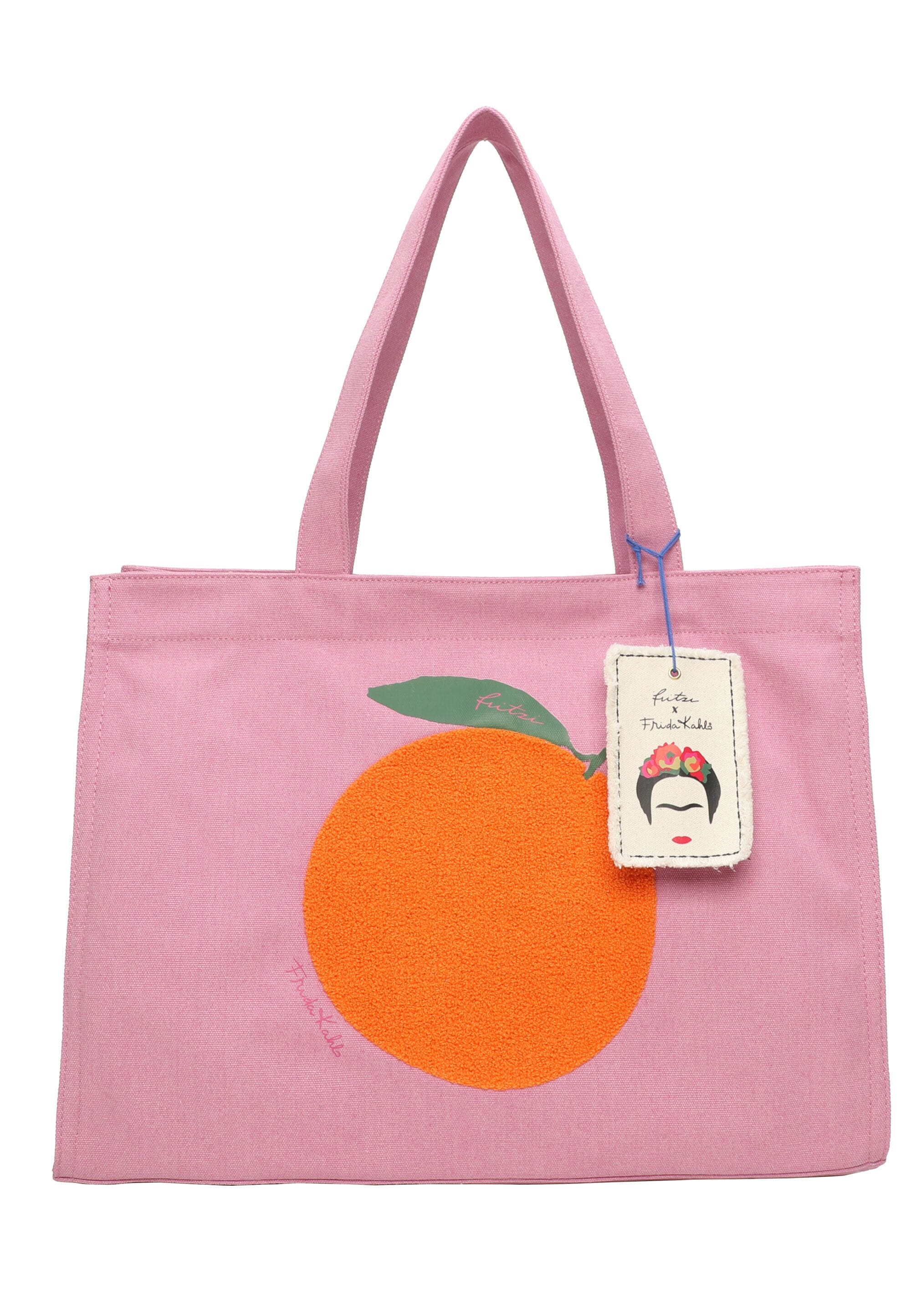 Fritzi aus Preußen Shopper "Fritzi x Frida Kahlo" mit Orangen-Motiv